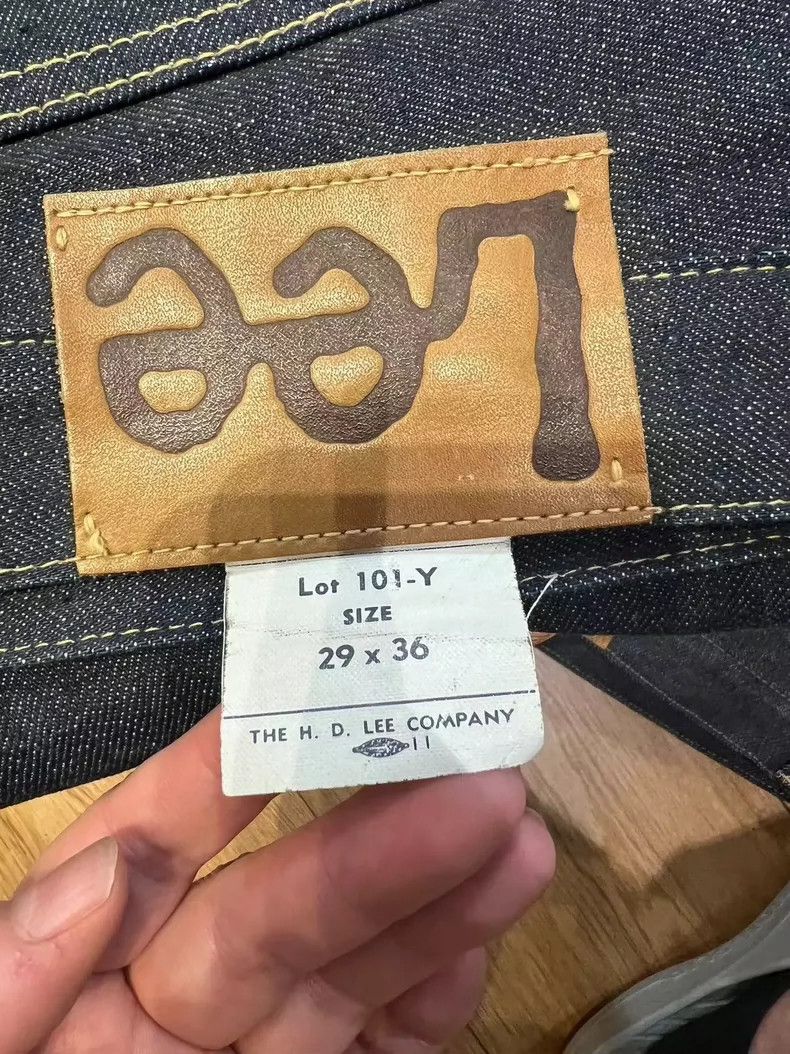 The Real McCoy's THE REAL McCOY'S Reproduction Lee 101 Denim Jeans 2504-Next Size US 29 - 2 Thumbnail
