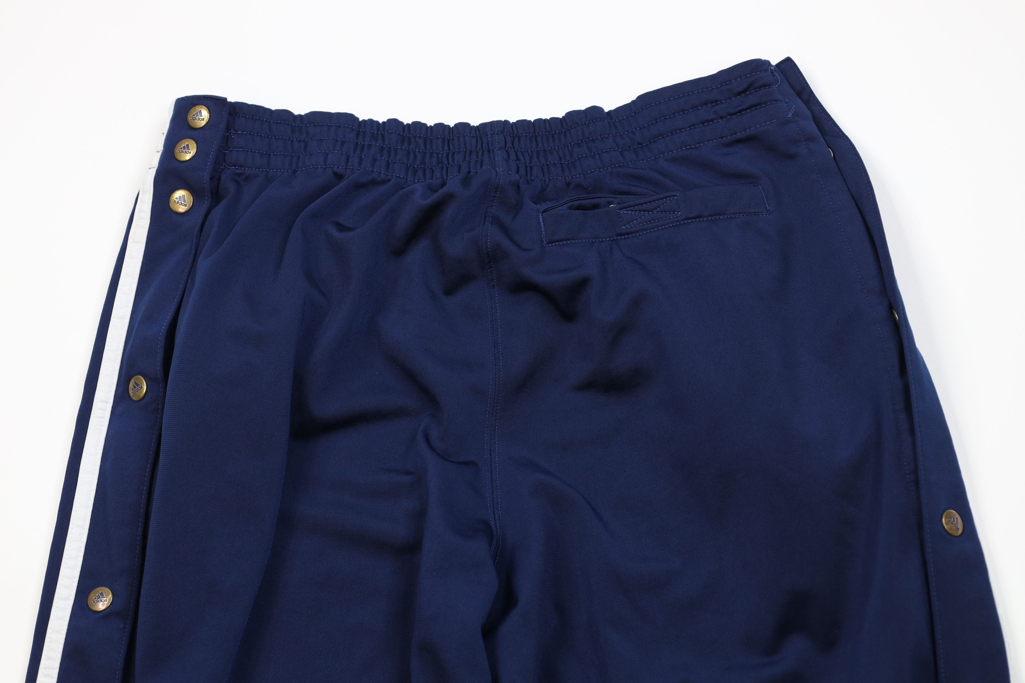 Adidas Vintage Adidas Spell Striped Tearaway Wide Leg Pants Blue Size US 32 / EU 48 - 10 Thumbnail