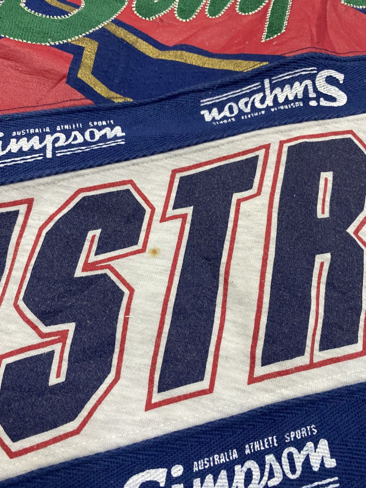 Vintage Rare Simpson Sports Australia Vtg 90s Mock Neck Size US M / EU 48-50 / 2 - 7 Thumbnail