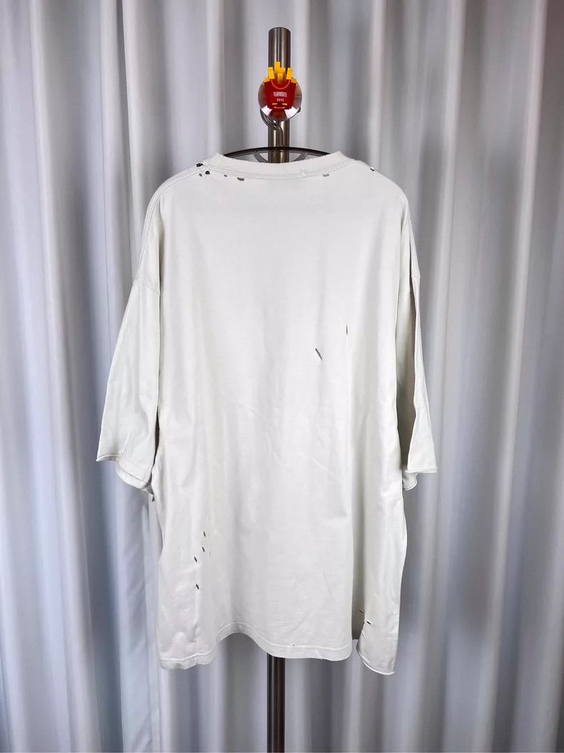 Balenciaga Balenciaga White do old damage self introduction short sle Size US S / EU 44-46 / 1 - 2 Thumbnail