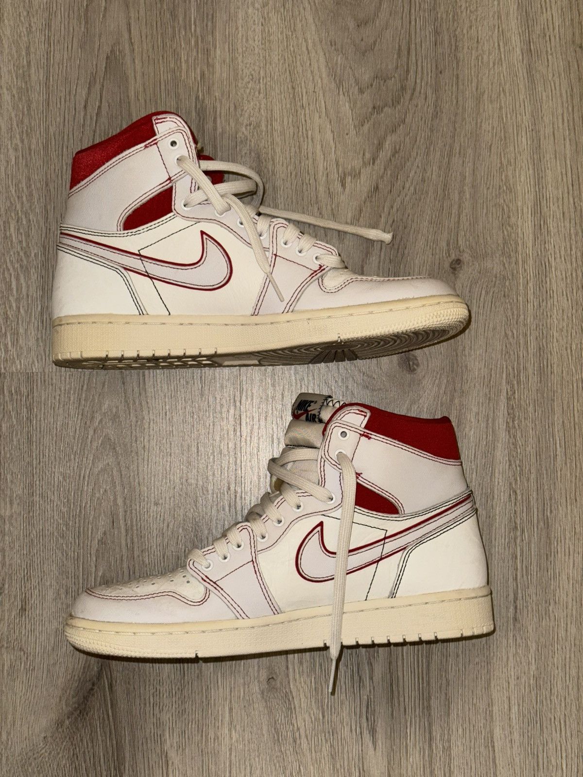 Jordan Retro High Phantom Gym Red 555088-160