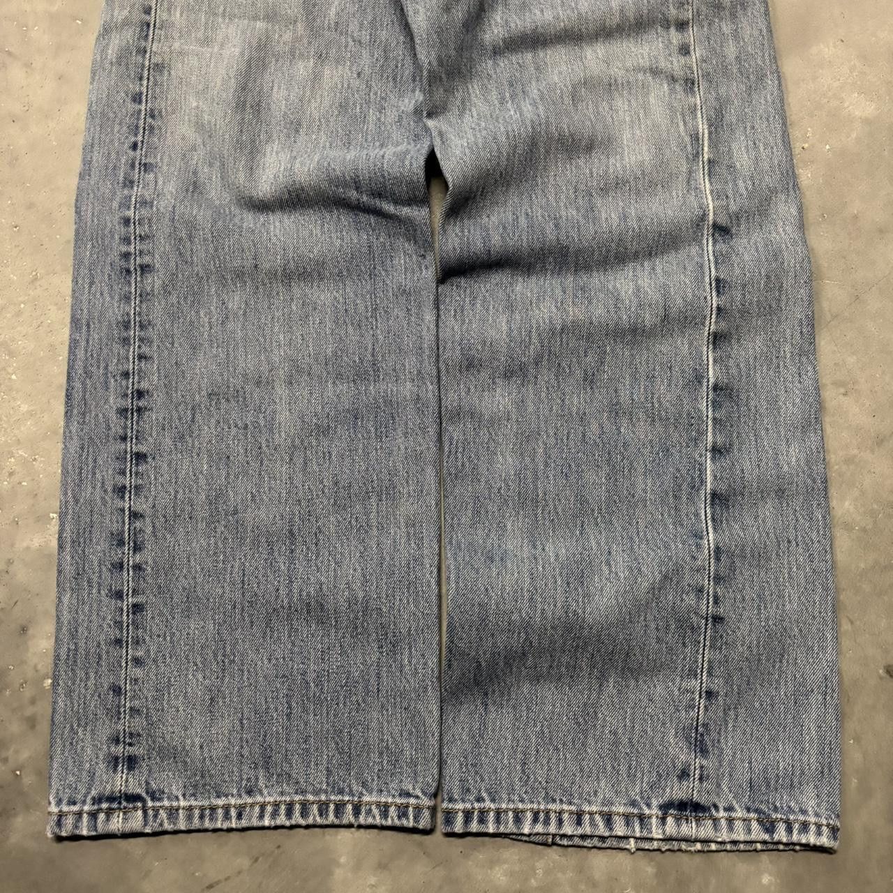 Levi's × Vintage Crazy Vintage Y2K/2000s Grunge Medium Wash Levi’s 501 Essential Denim Jeans! Size US 34 / EU 50 - 6 Thumbnail