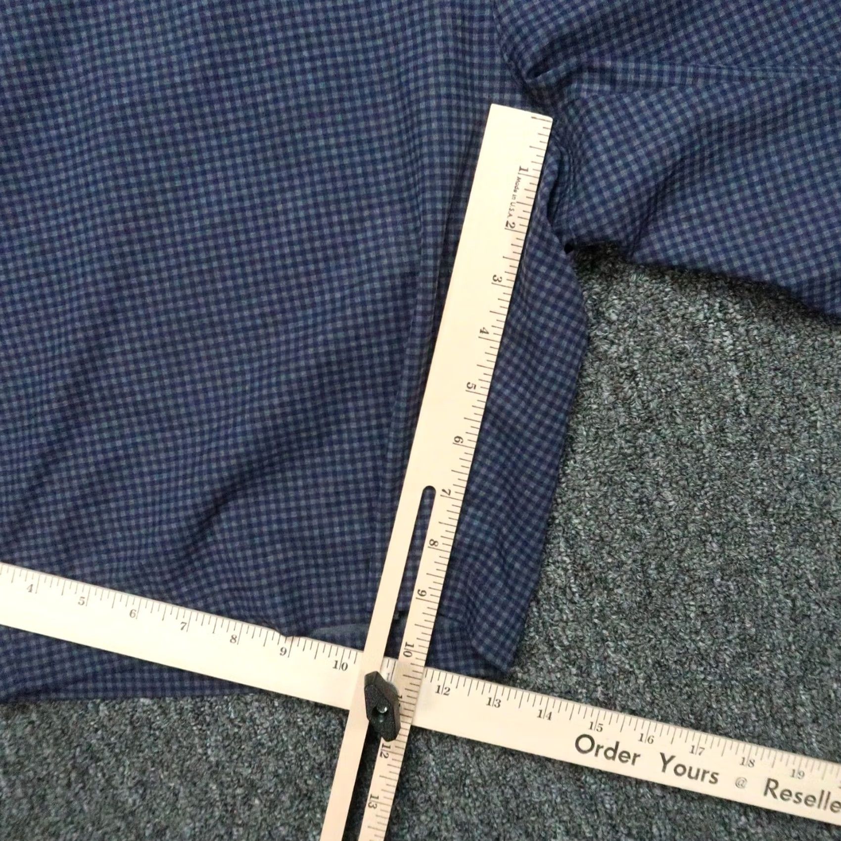 Peter Millar Peter Millar Shorts Mens 40 Blue Gingham Shackleford Hybrid Crown Performance Size US 40 / EU 56 - 7 Thumbnail