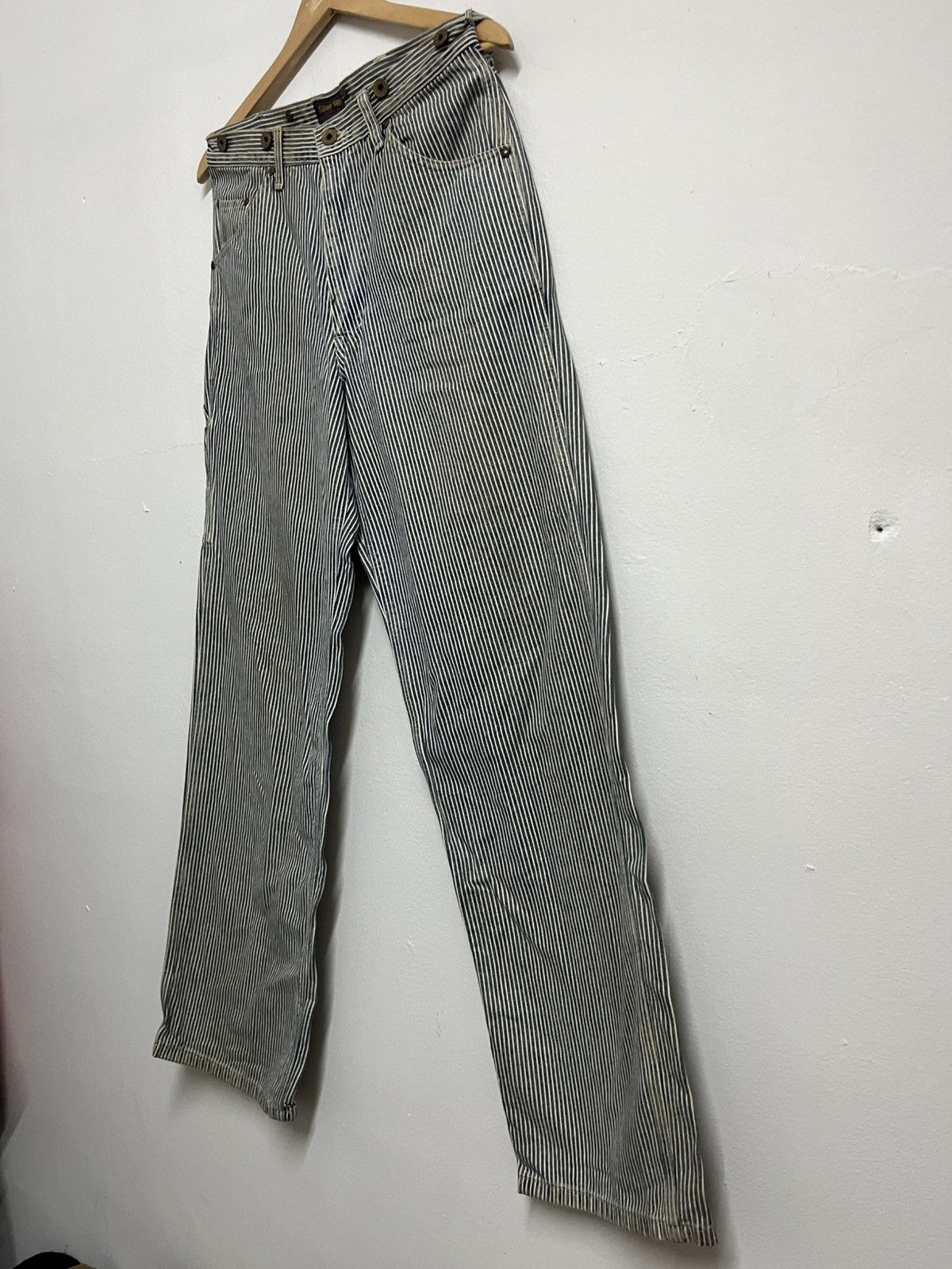 Le Grande Bleu (L.G.B.) Blue Way Workwear Hickory Denim Size US 30 / EU 46 - 4 Thumbnail
