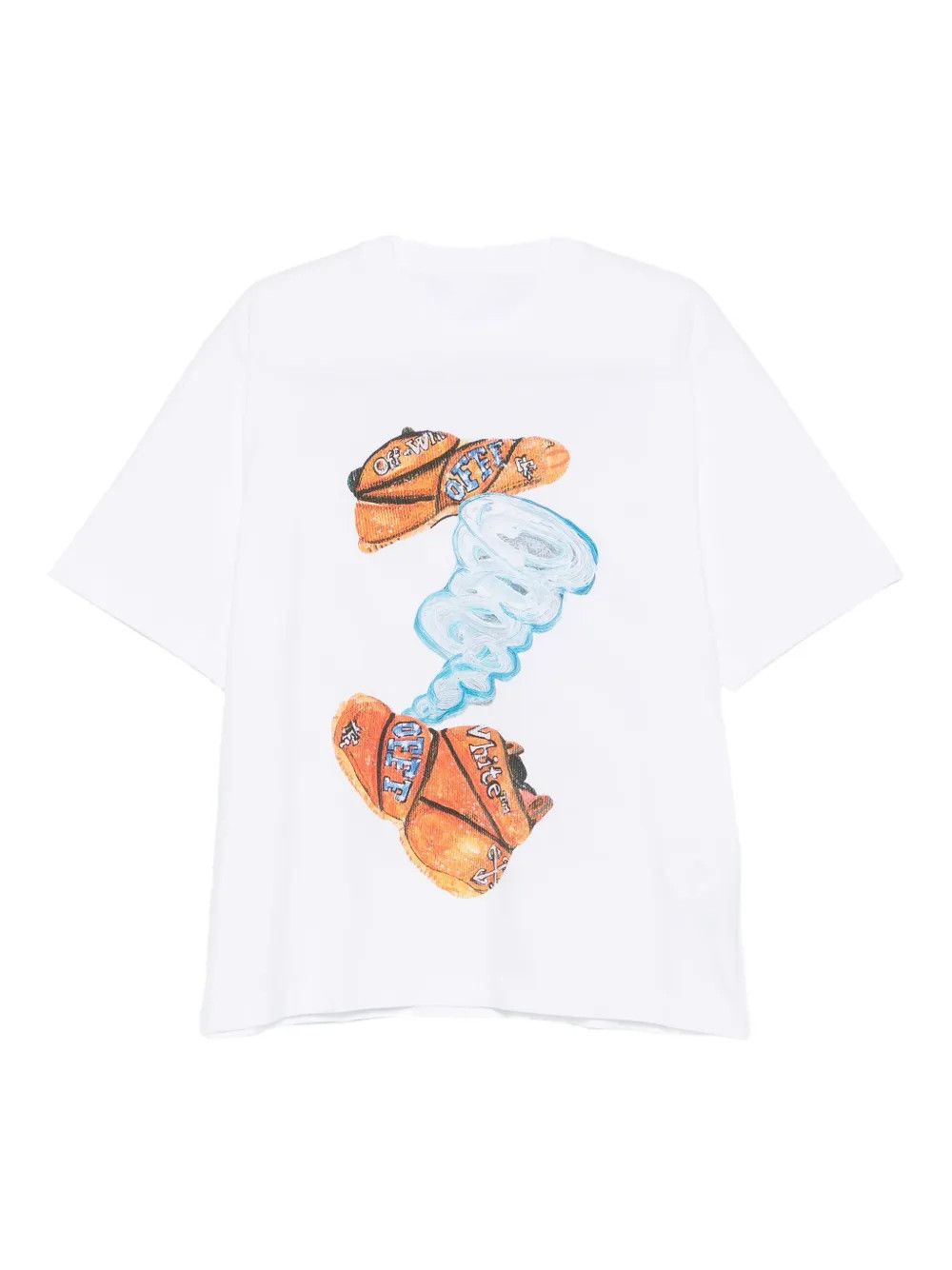 Other Graphic-Print T-Shirt in White for Men – Modern & Stylish Size US L / EU 52-54 / 3 - 2 Thumbnail