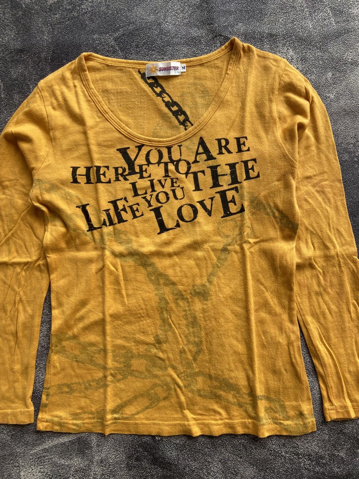 Hysteric Glamour Bobson Y2k Poems Revesible Longsleeve Size US M / EU 48-50 / 2 - 2 Thumbnail