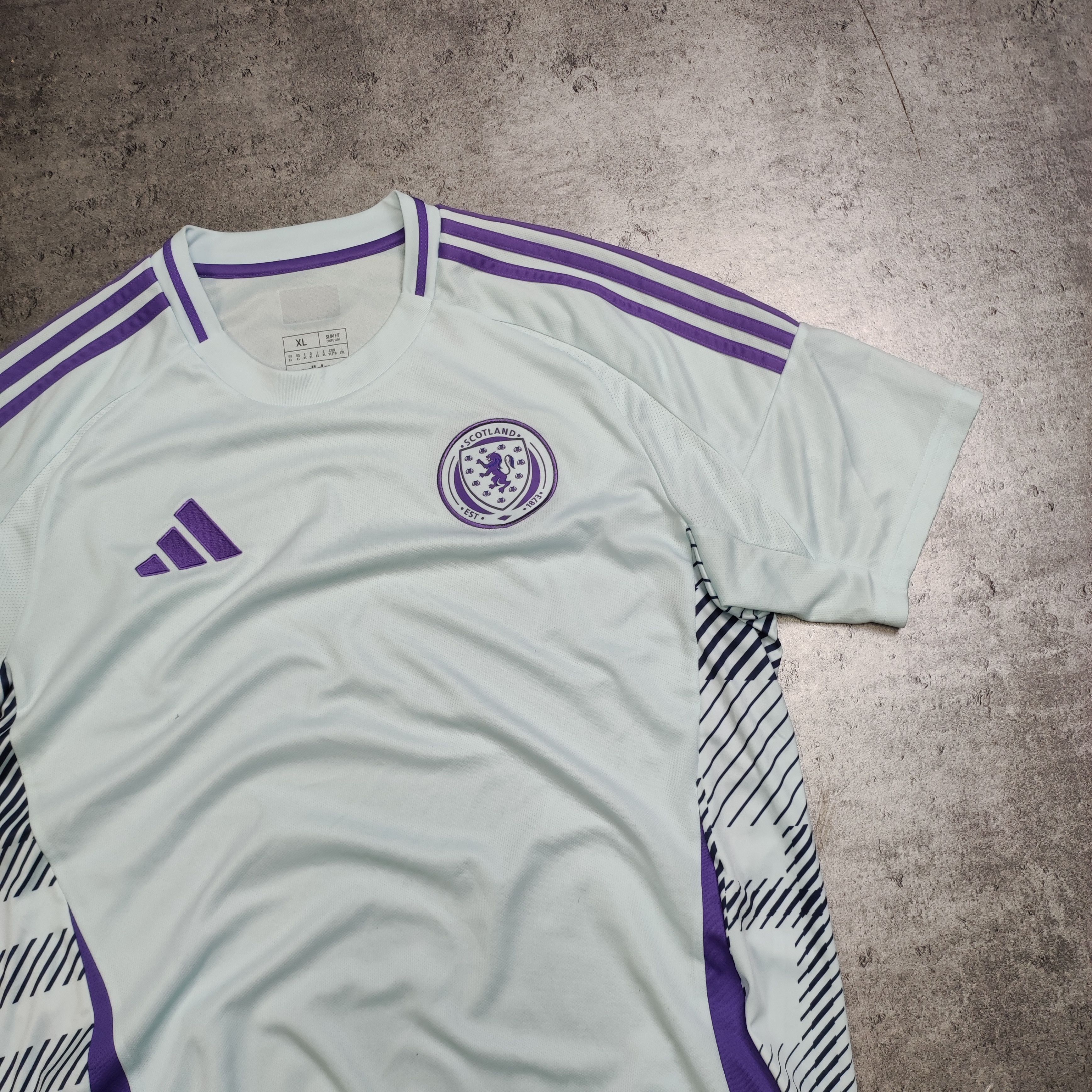 Vintage RARE Football Soccer 2024 Scotland Away Euro Jersey Size US XL / EU 56 / 4 - 3 Thumbnail