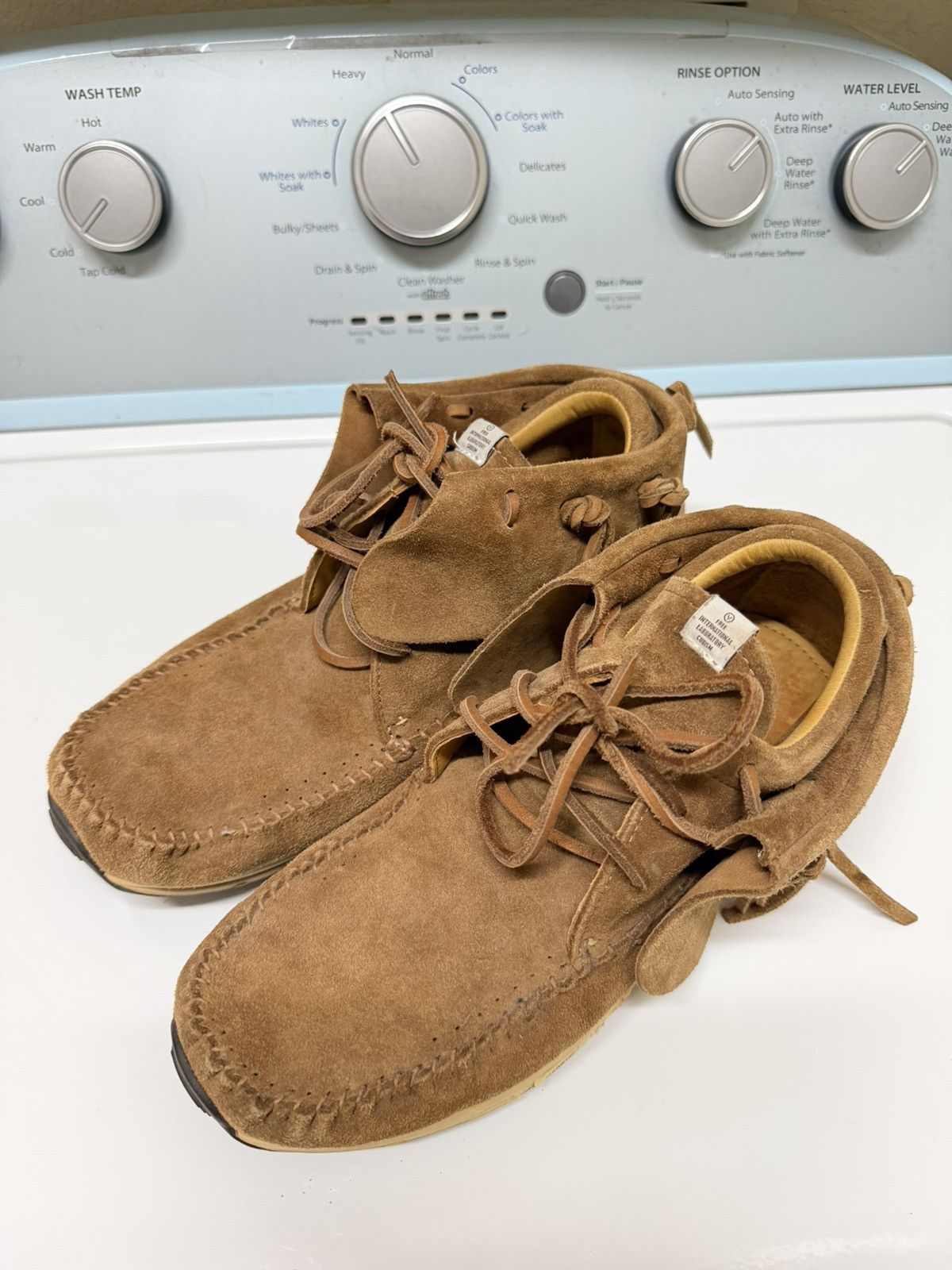 Visvim FBT Moccasin Fringe Sneakers