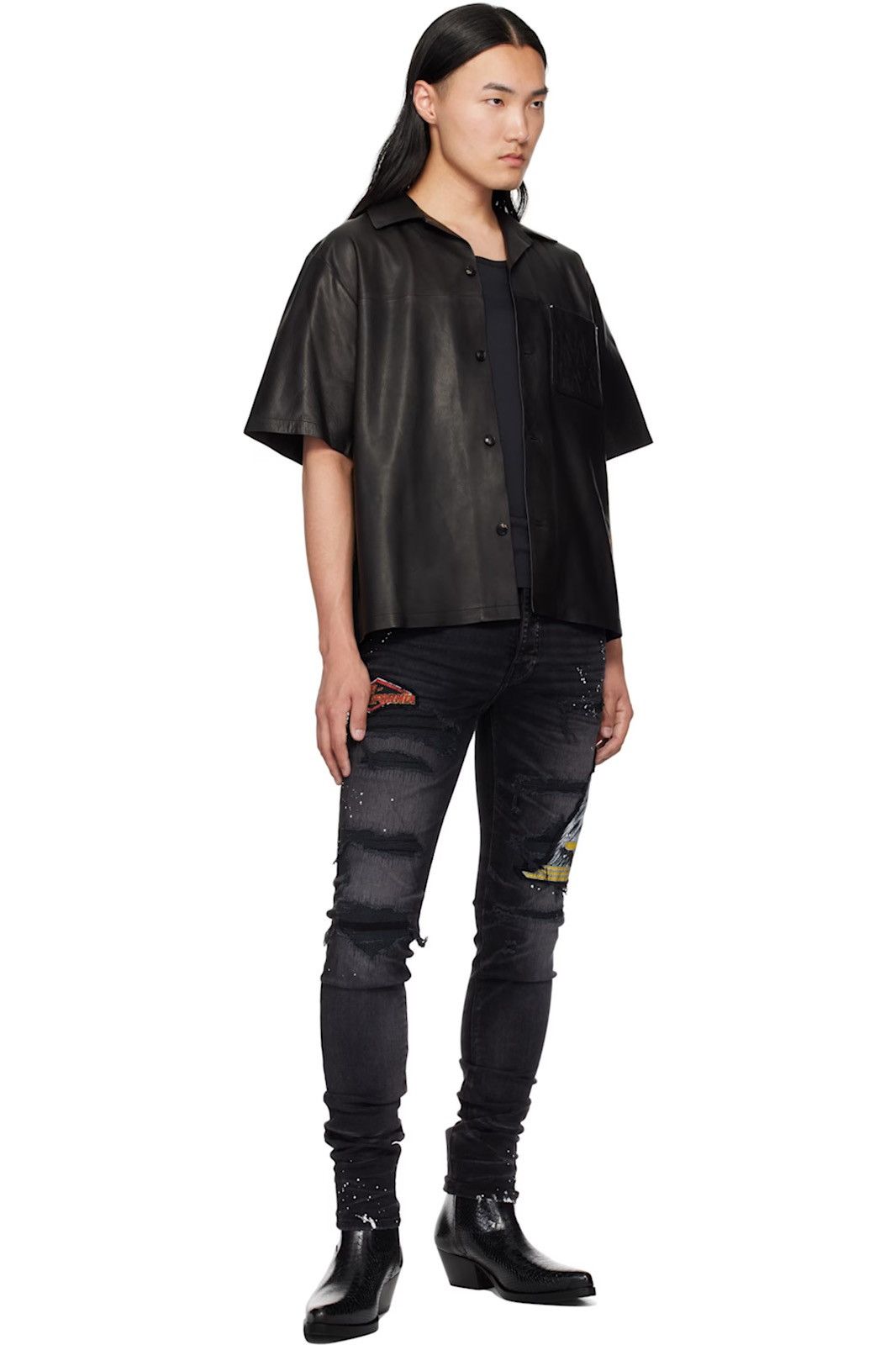 Amiri Amiri California eagle patch jeans Size US 32 / EU 48 - 15 Thumbnail