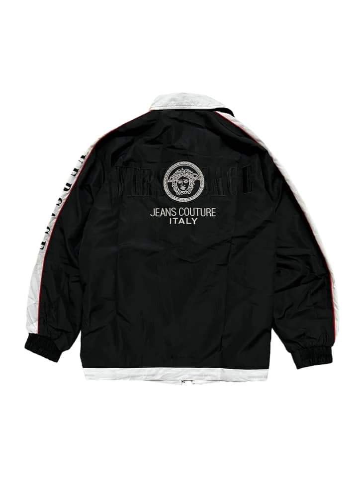 Versace × Versace Jeans Couture VERSACE MEDUSA BIG LOGO WINDBREAKER JACKET Size US L / EU 52-54 / 3 - 7 Thumbnail