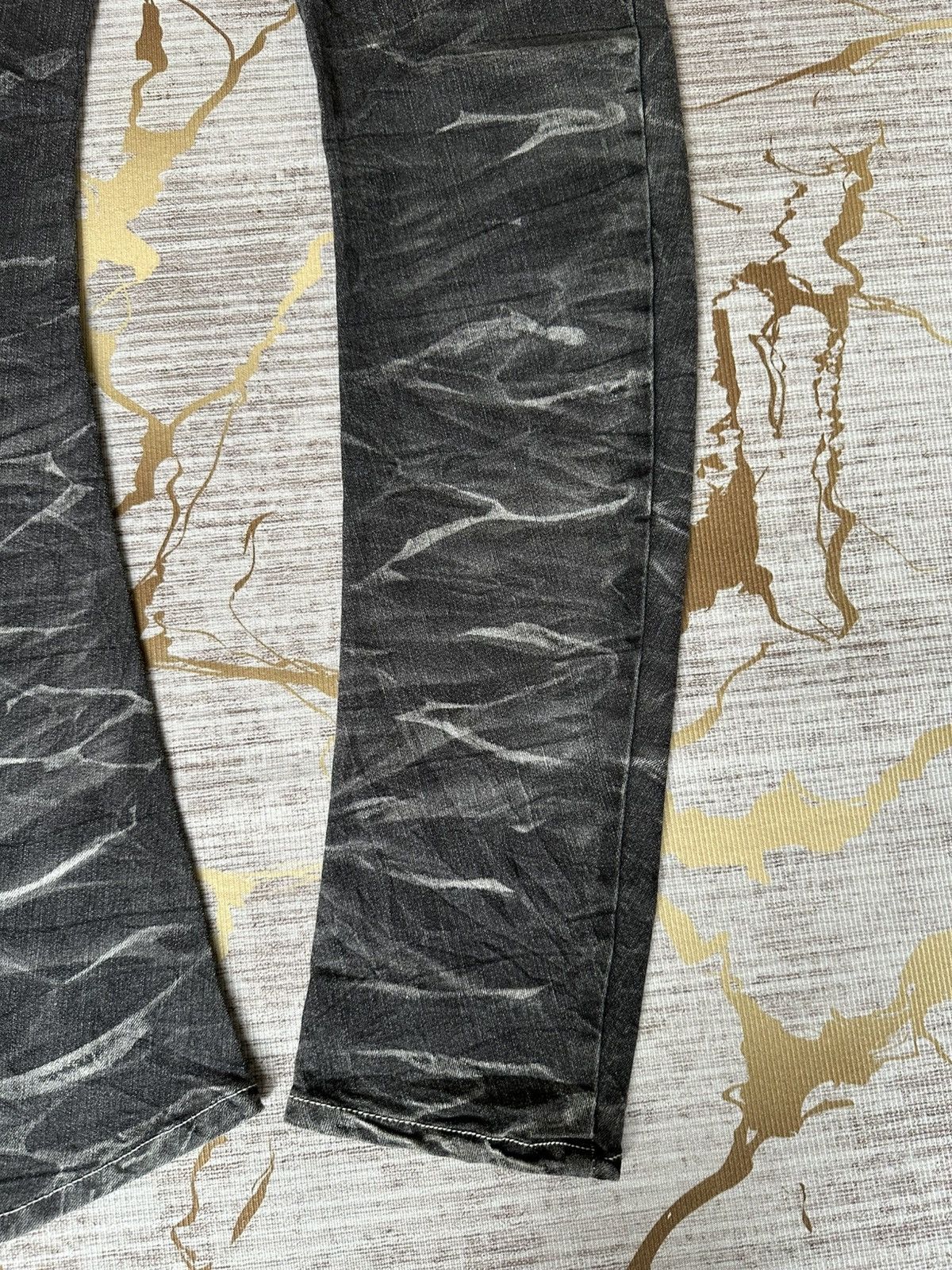 semanticdesign Semantic Design Claw Marks Curve Leg Strechable Denim Size US 30 / EU 46 - 11 Thumbnail