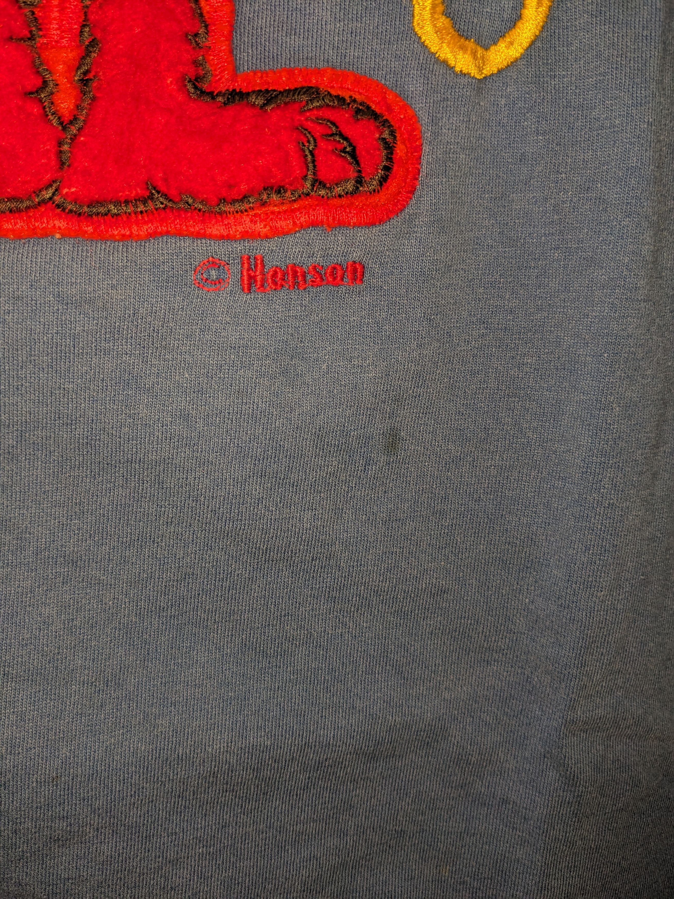 Cartoon Network × Vintage Vintage 90s Elmo Sesame Street Blue Large T-Shirt Size US L / EU 52-54 / 3 - 6 Thumbnail