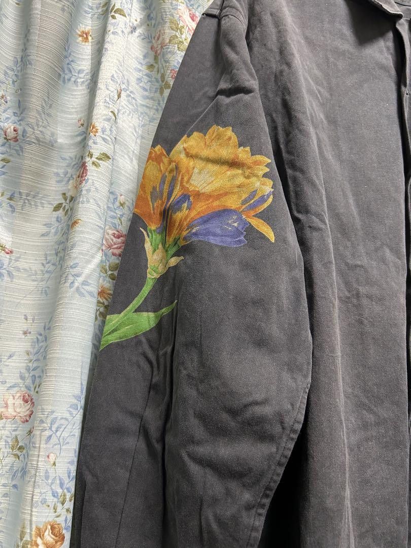 Yohji Yamamoto Yohji Yamamoto y's for men flower drawing oversized shirt Size US L / EU 52-54 / 3 - 3 Thumbnail