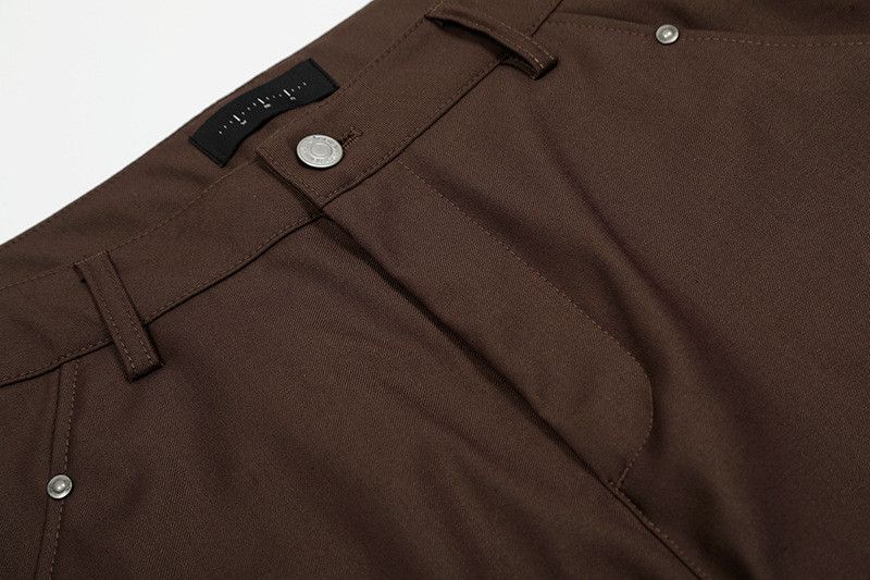 Japanese Brand American-style loose versatile casual curved trousers Size US 32 / EU 48 - 3 Thumbnail