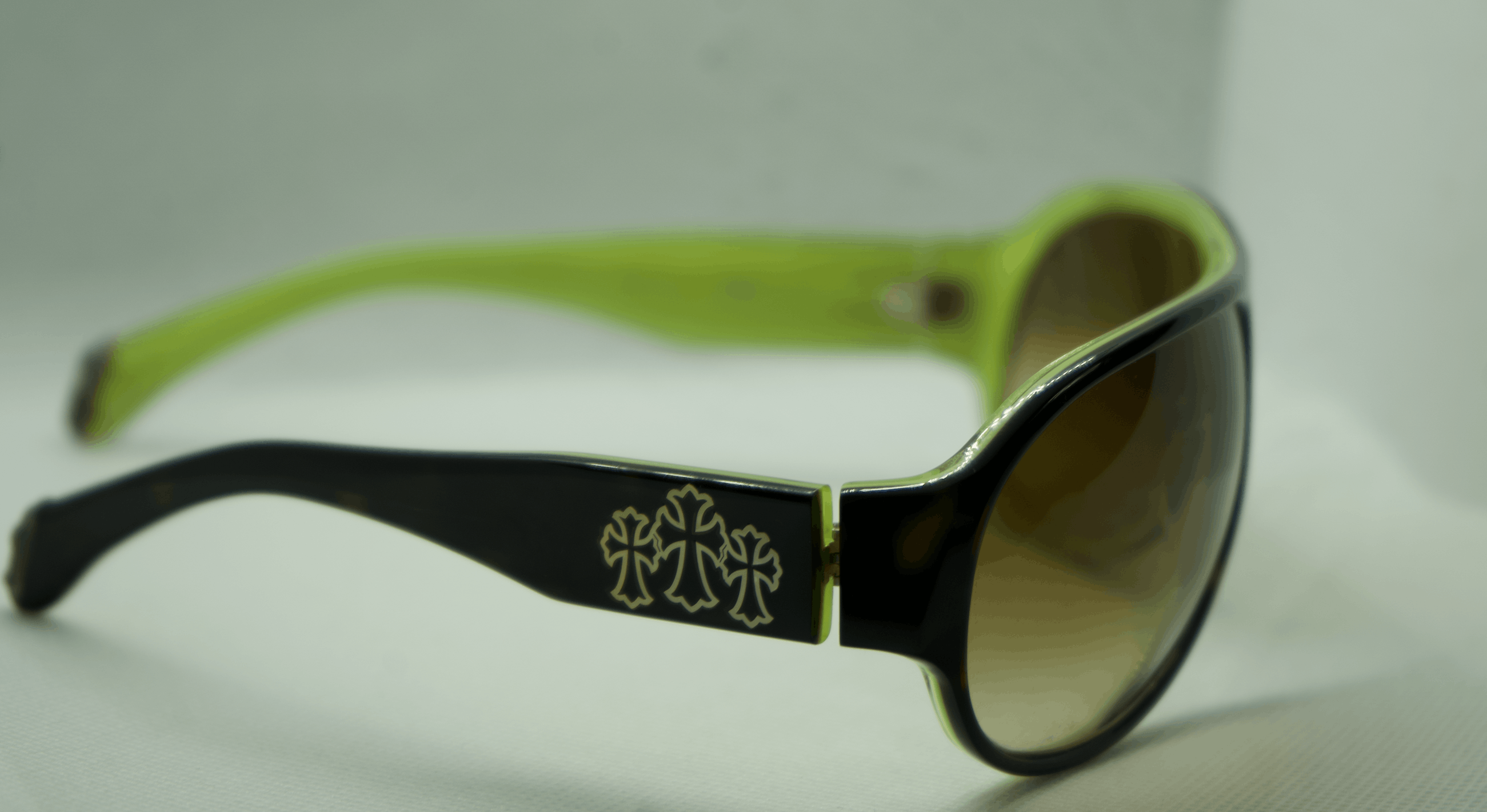 Chrome Hearts Chrome Hearts Fizzy Triple Cross Shield Sunglasses Size ONE SIZE - 3 Thumbnail