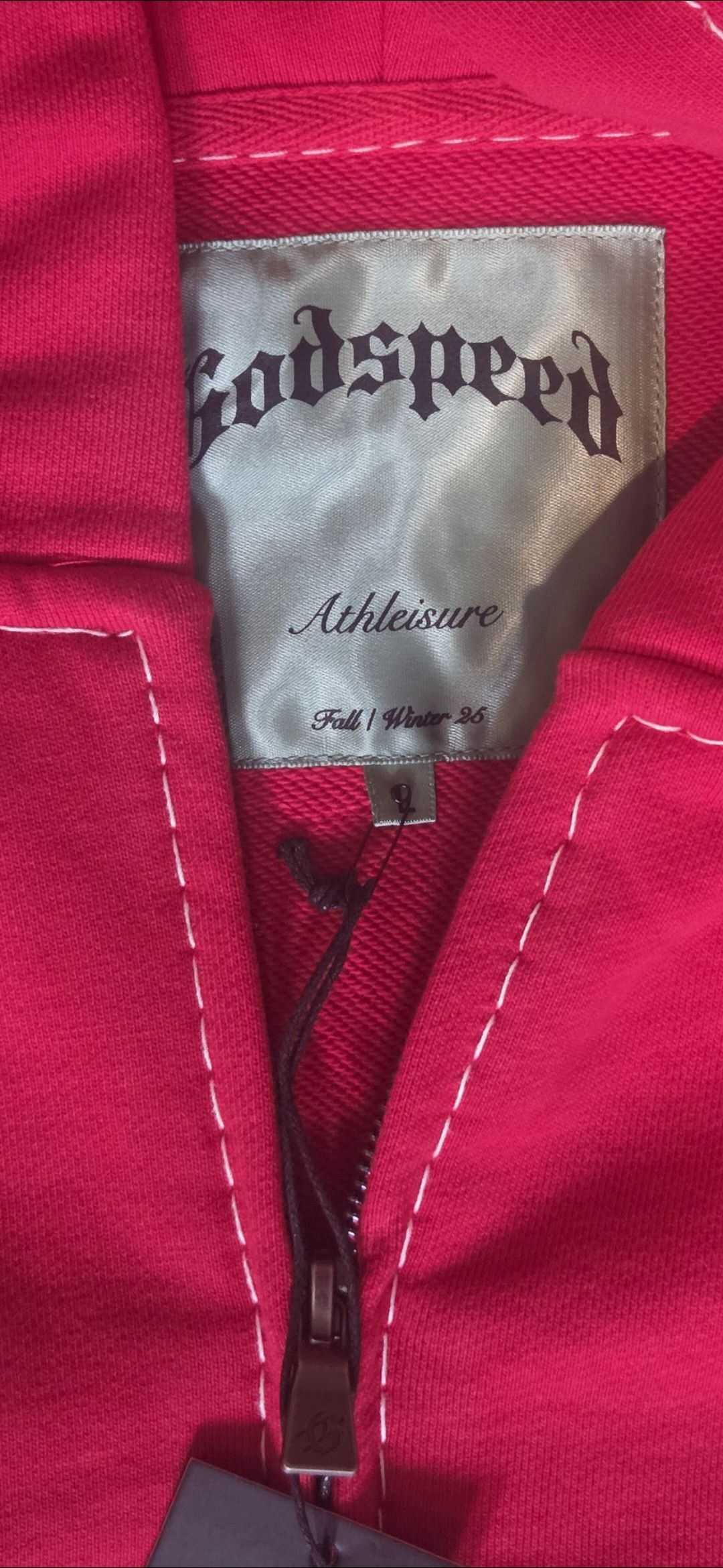 Godspeed Godspeed OG Logo Sweatsuit Stitched Red Size Large NWT Size US L / EU 52-54 / 3 - 5 Thumbnail