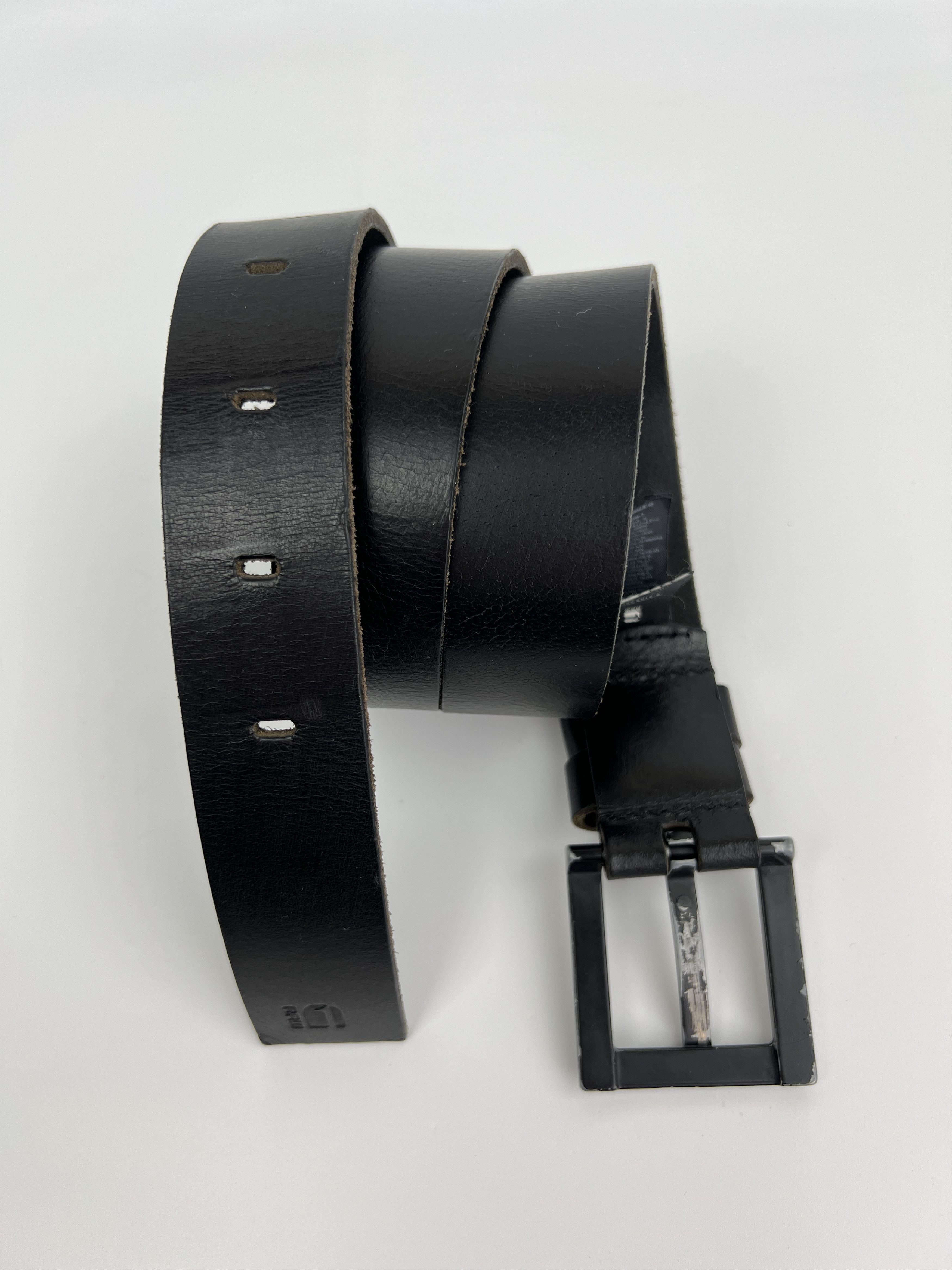 G-Star Vintage G-Star Black Leather Belt Buckle Logo Size ONE SIZE - 4 Thumbnail