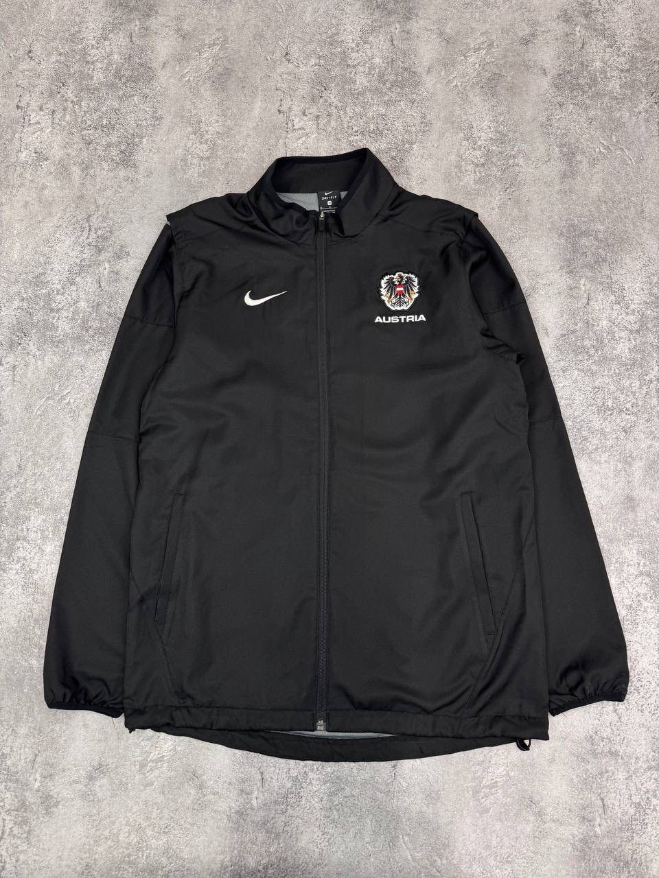 Nike Nike Austria Football National Dri-Fit Men Jacket Black Size US M / EU 48-50 / 2 - 1 Thumbnail
