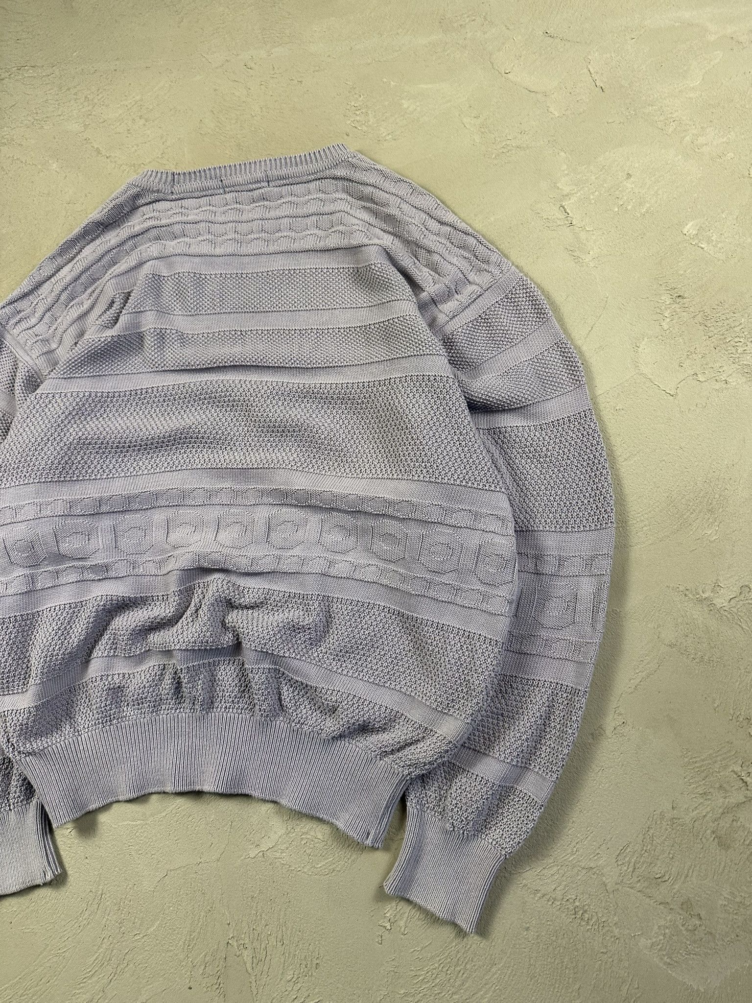 Other Rare Vintage Christian Aujard Homme 3D Cable Sweater Boxy Size US M / EU 48-50 / 2 - 10 Thumbnail