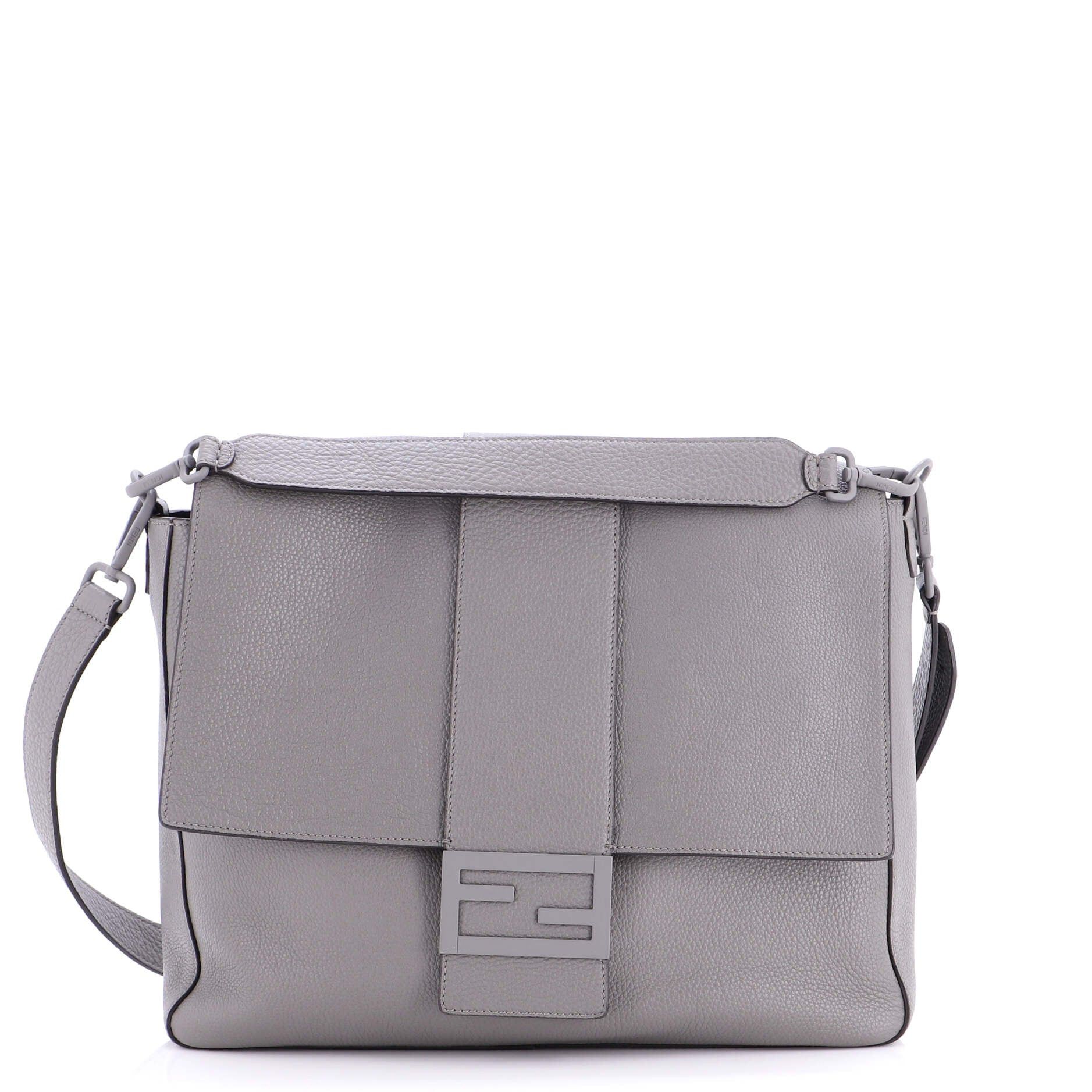 Baguette Flap Messenger Bag