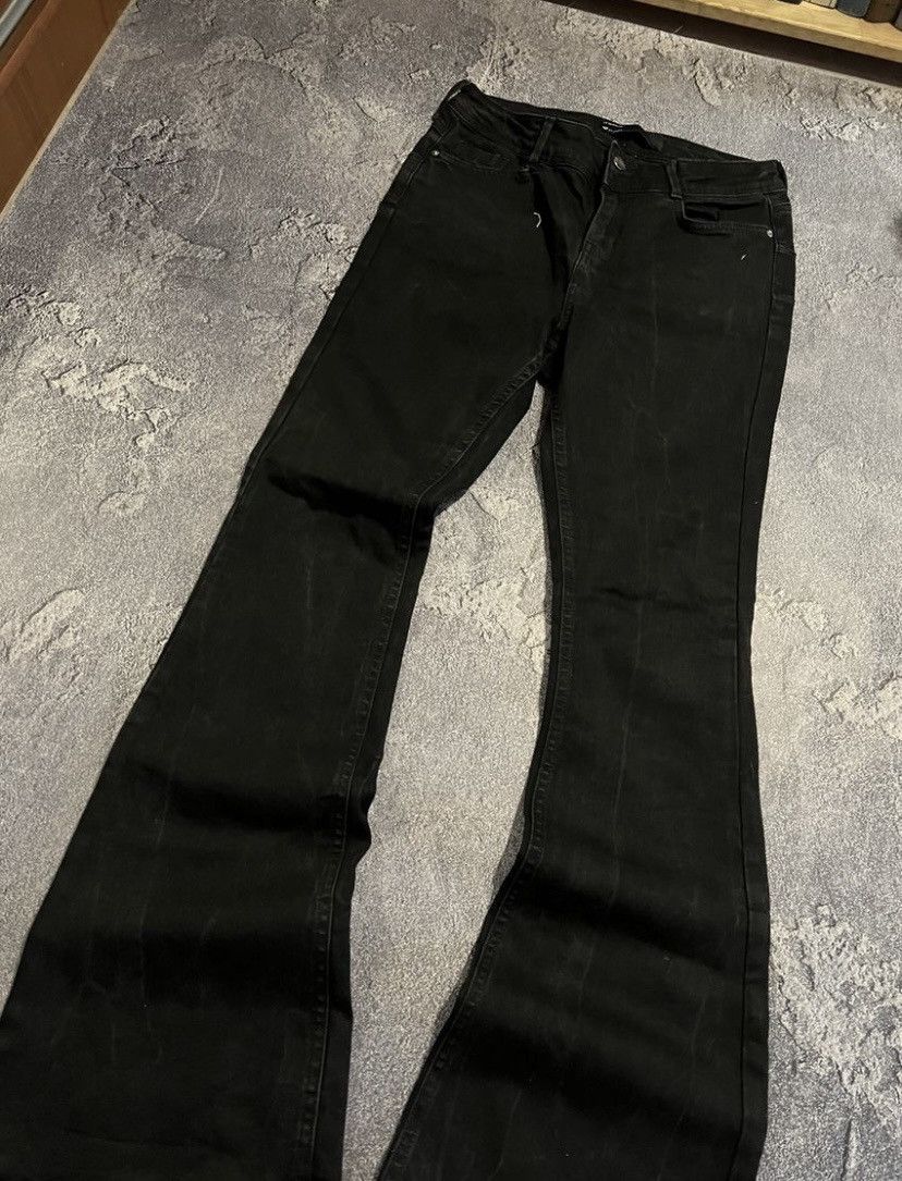 Affliction Underground Y2K Wash Flared Vintage Jean / Number Nine Style Size US 31 - 2 Thumbnail