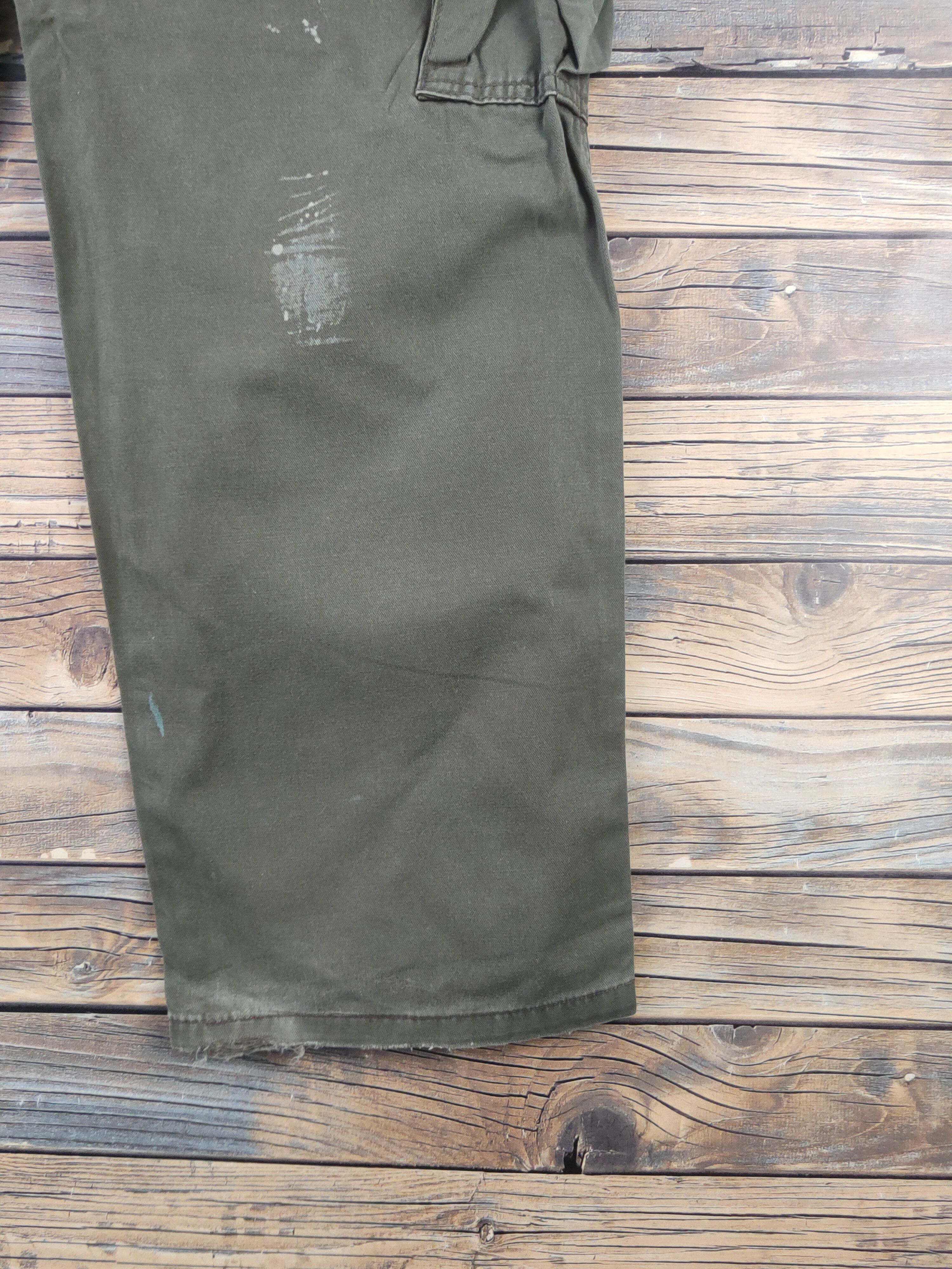 Edwin DL The LA Mart Dark Olive Multipocket Cargo Pants #1929 Size US 33 - 12 Thumbnail