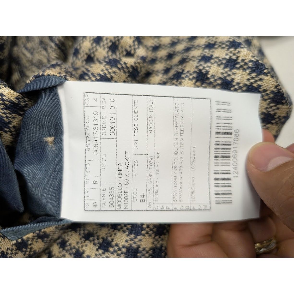 Boglioli o1rshd1 CC20 Jacket in Multicolor Size US M / EU 48-50 / 2 - 12 Thumbnail
