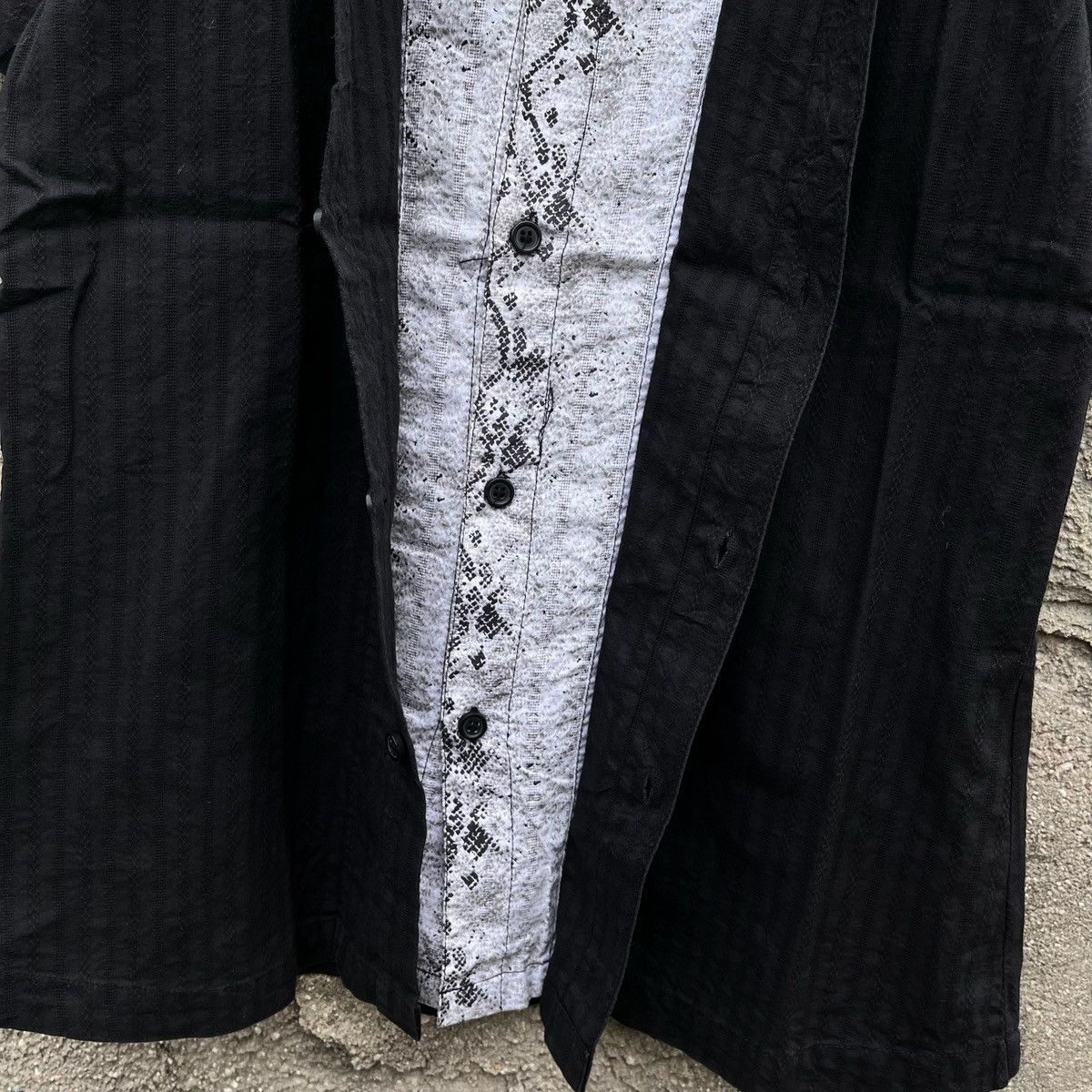 Japanese Brand Semantic design snake skin double layer Size US M / EU 48-50 / 2 - 4 Thumbnail