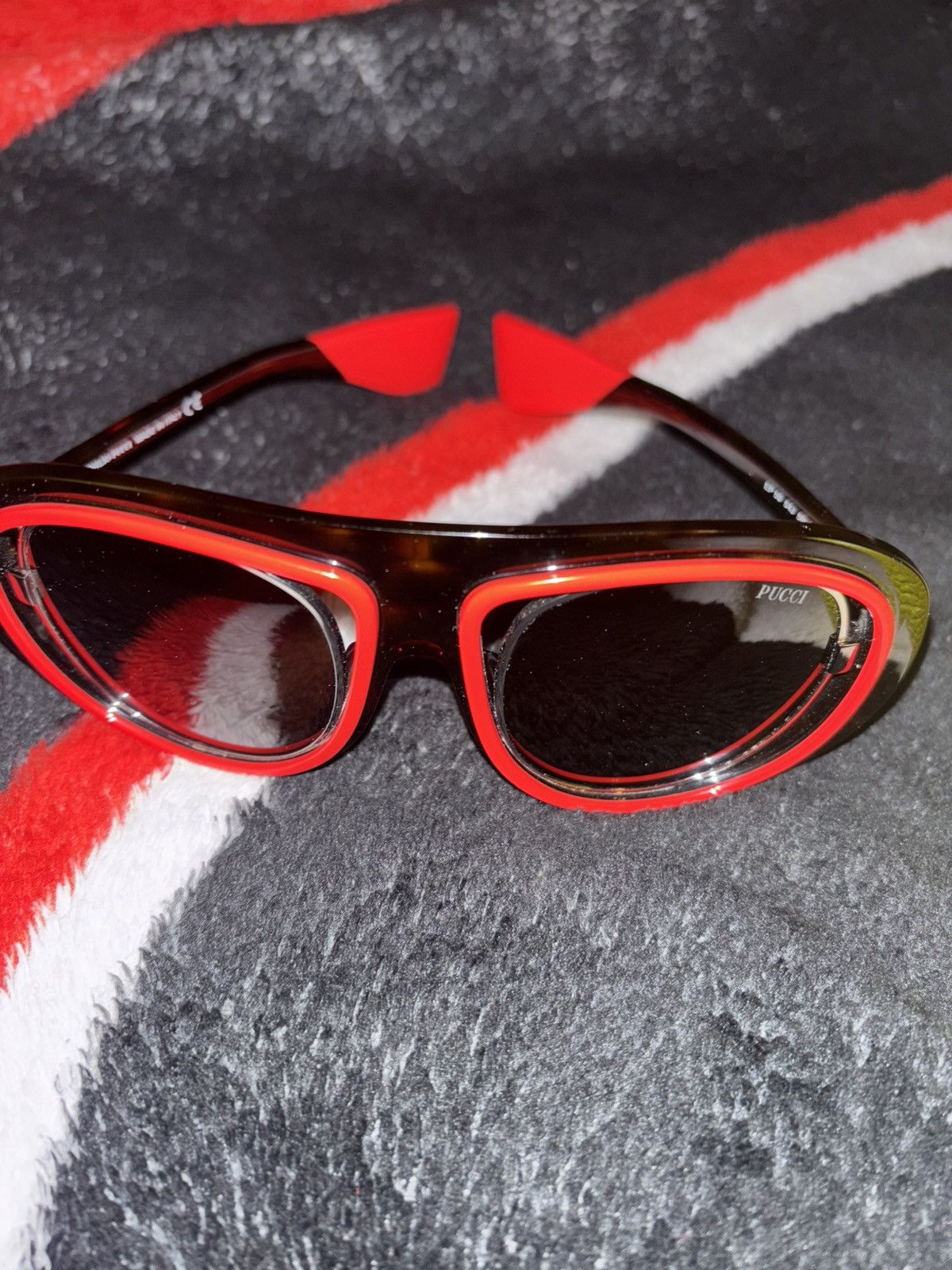 Emilio Pucci Emilio Pucci Oval Frame Sunglasses Size ONE SIZE - 1 Thumbnail