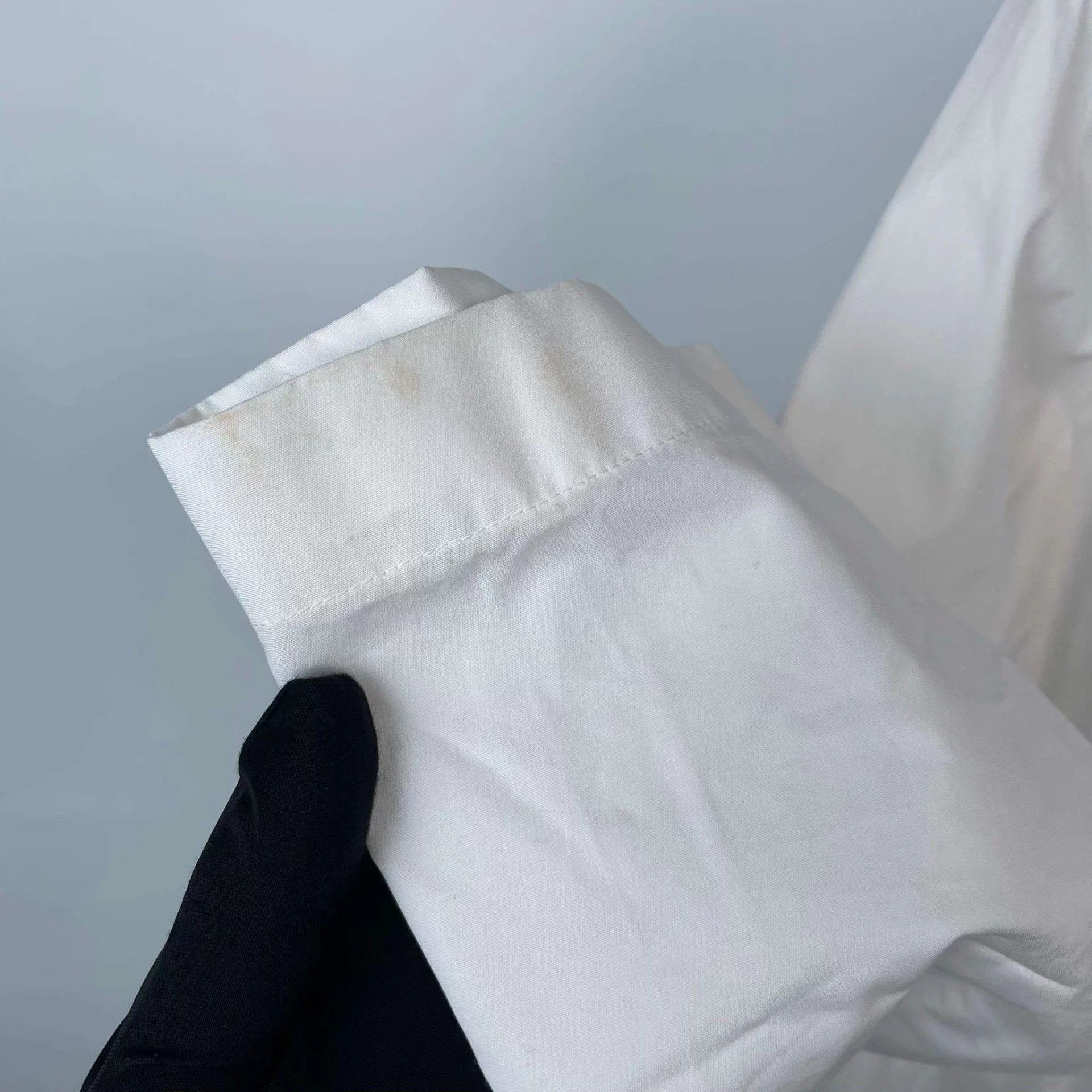 Hermes Hermes White Long Sleeve 38 Size S / US 4 / IT 40 - 8 Thumbnail