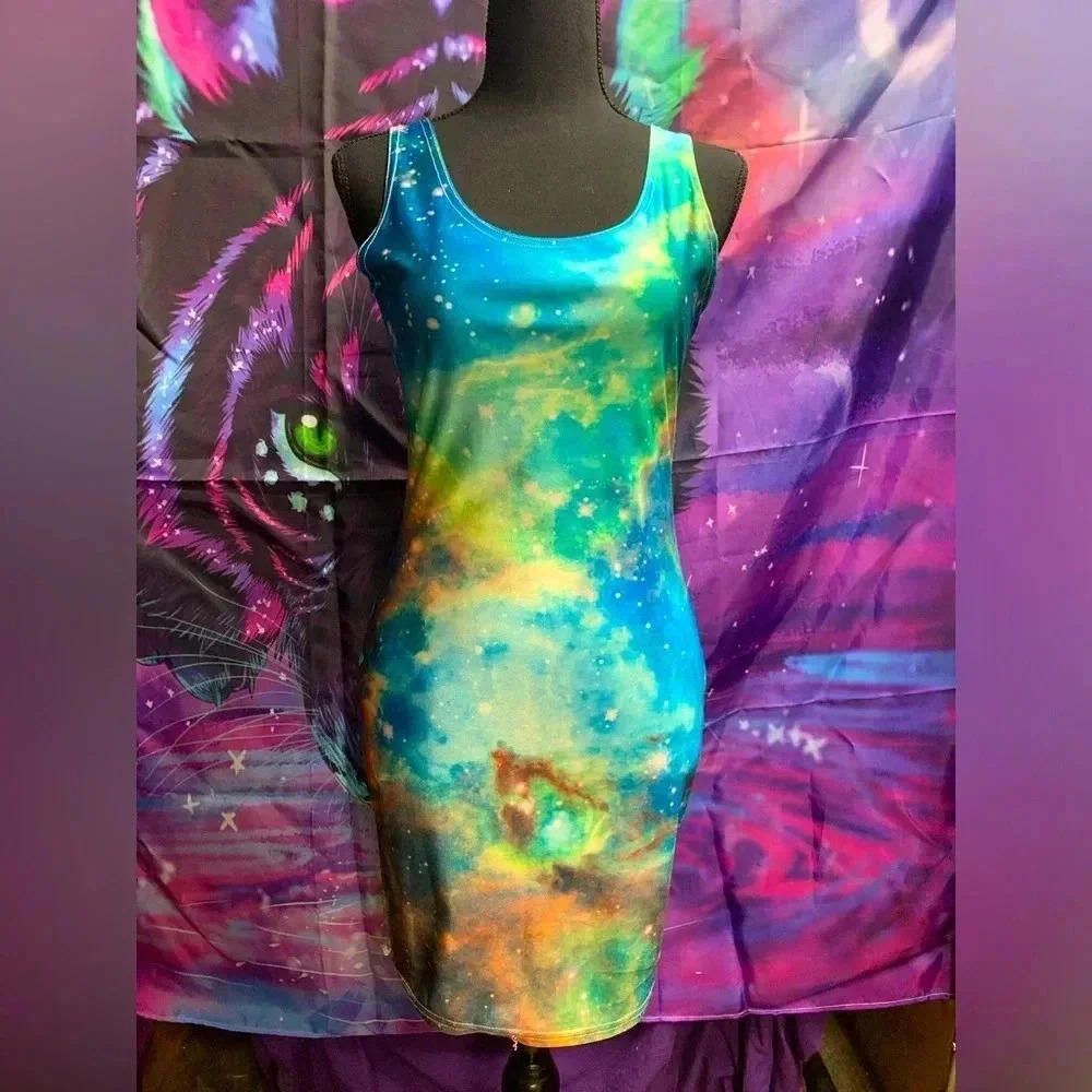 Designer Galaxy dress Size S / US 4 / IT 40 - 1 Preview