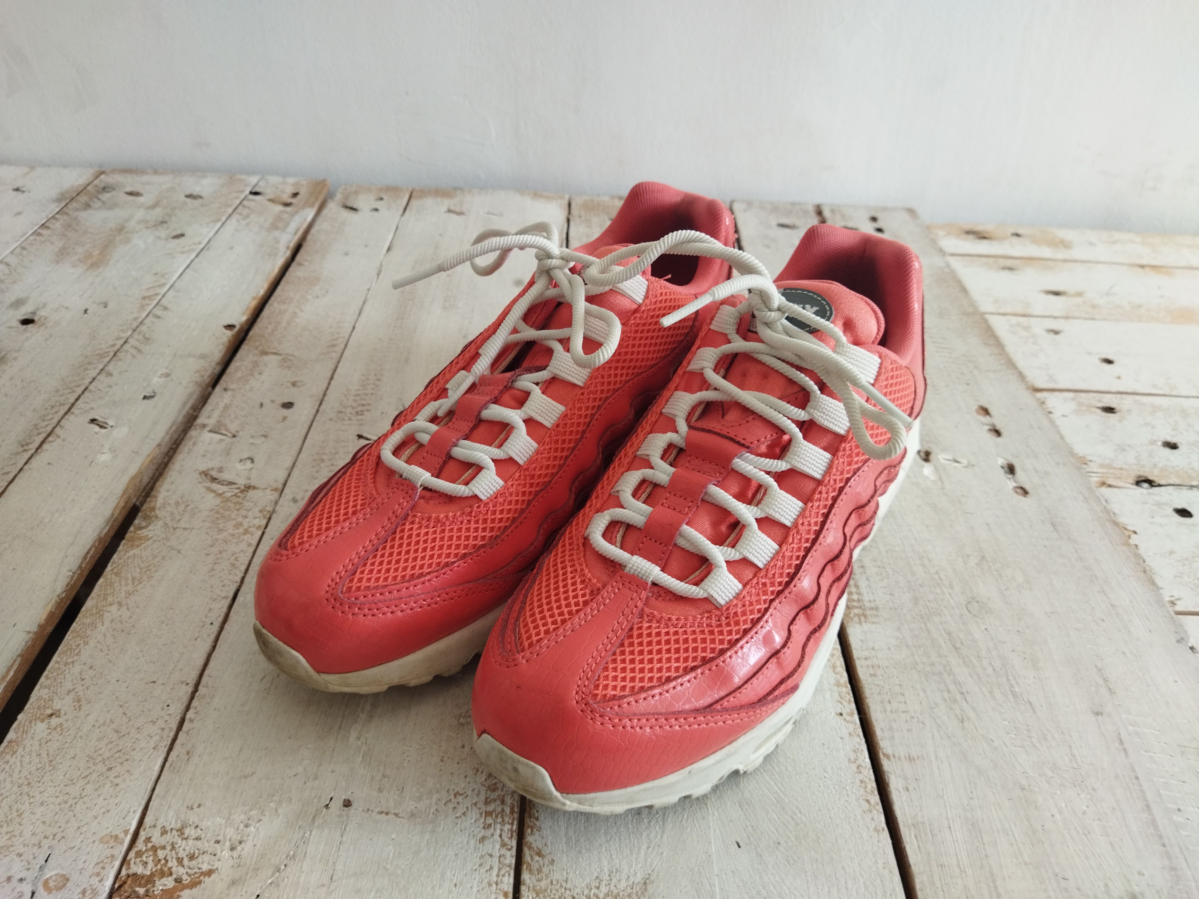 Nike Air Max 95 Prm Rush Coral EU 42 Shoes UK 7.5 Trainer US W 10 Size US 10 / IT 40 - 1 Thumbnail