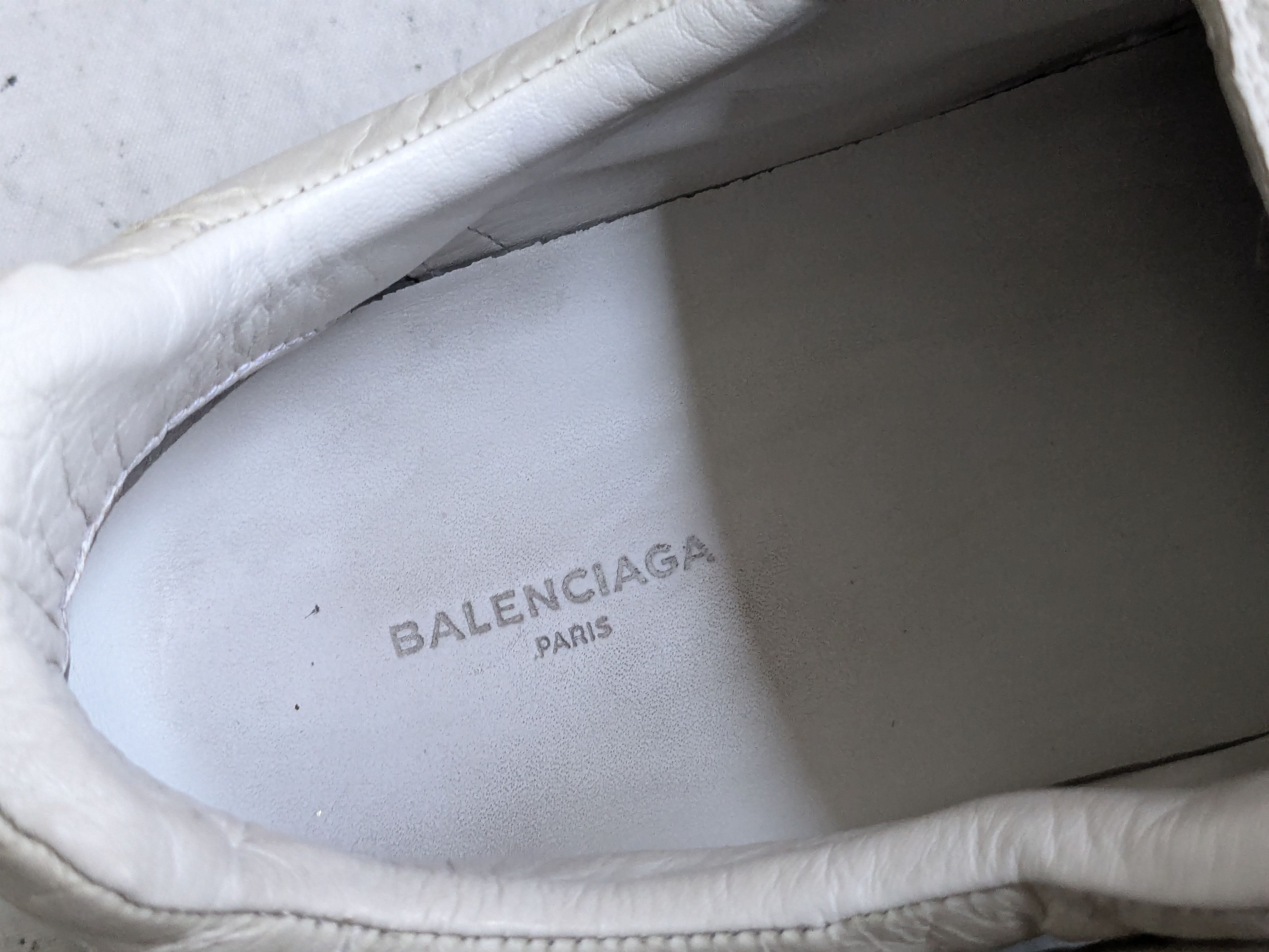 Balenciaga Balenciaga Arena Sneakers White 12 Low Tops Leather Size US 12 / EU 45 - 8 Thumbnail