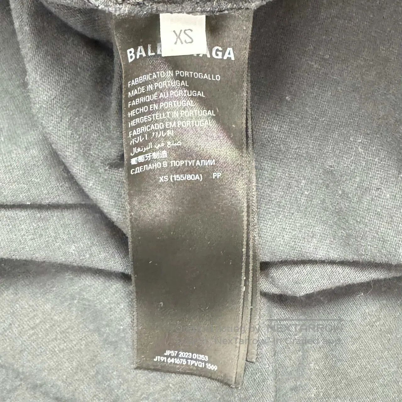 Balenciaga Balenciaga Flame Logo Short Sleeve T-shirt. Size US XS / EU 42 / 0 - 4 Thumbnail