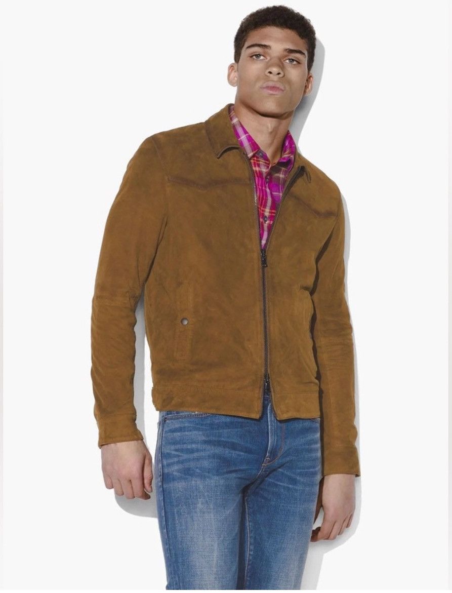 John Varvatos Kingston leather jacket. Small Size US S / EU 44-46 / 1 - 1 Thumbnail