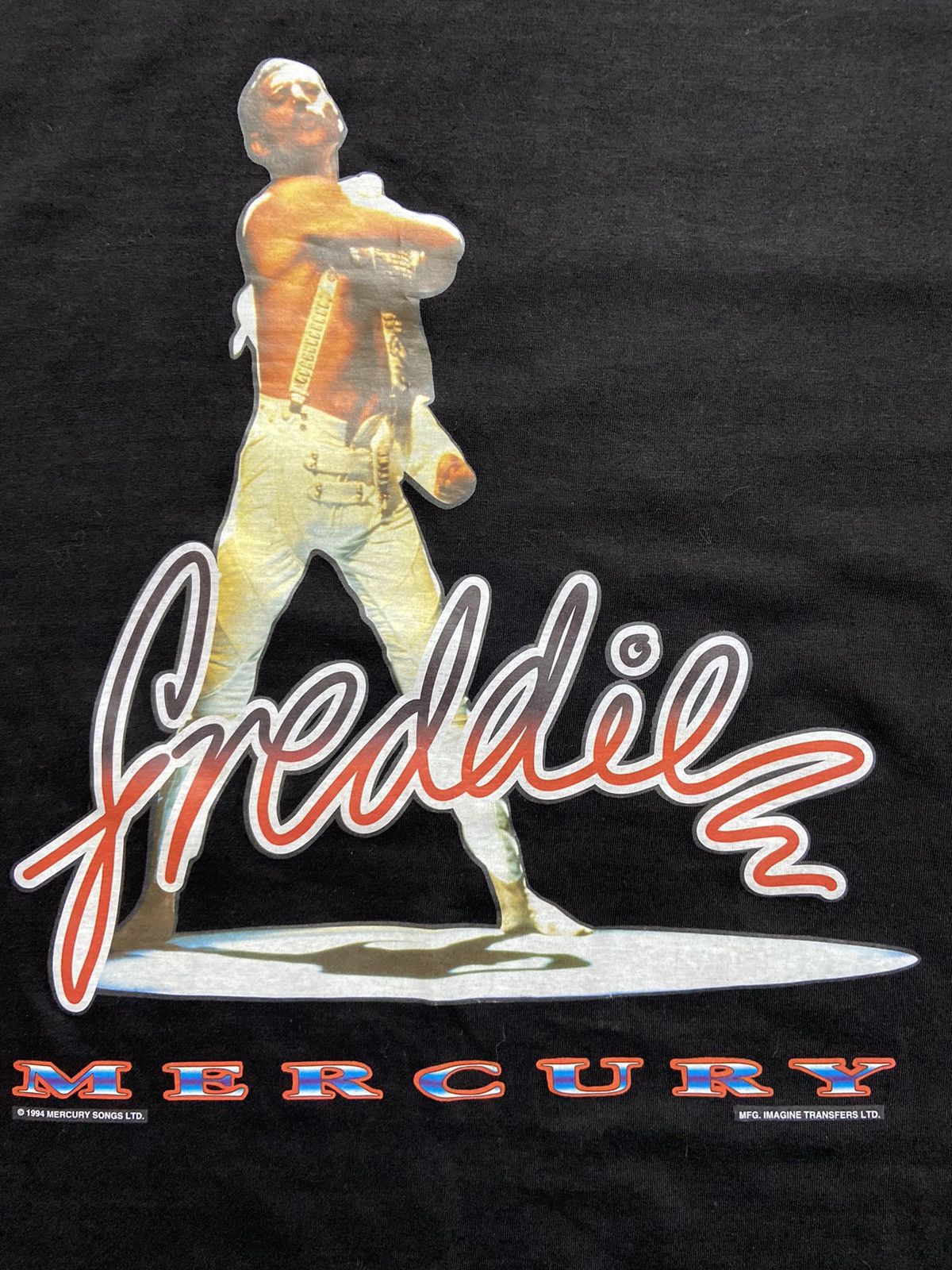 Band Tees 1994 Freddie Mercury bend tees vintage rare XL logo Size US XL / EU 56 / 4 - 2 Thumbnail
