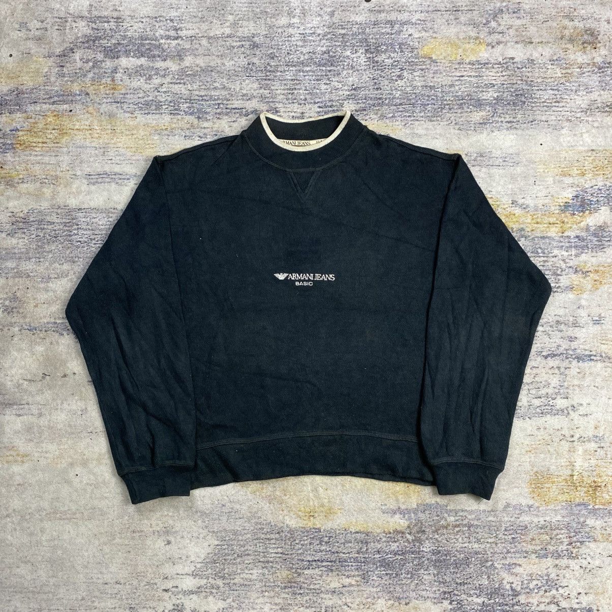Armani Vintage armani jeans sweatshirt Size US M / EU 48-50 / 2 - 1 Thumbnail