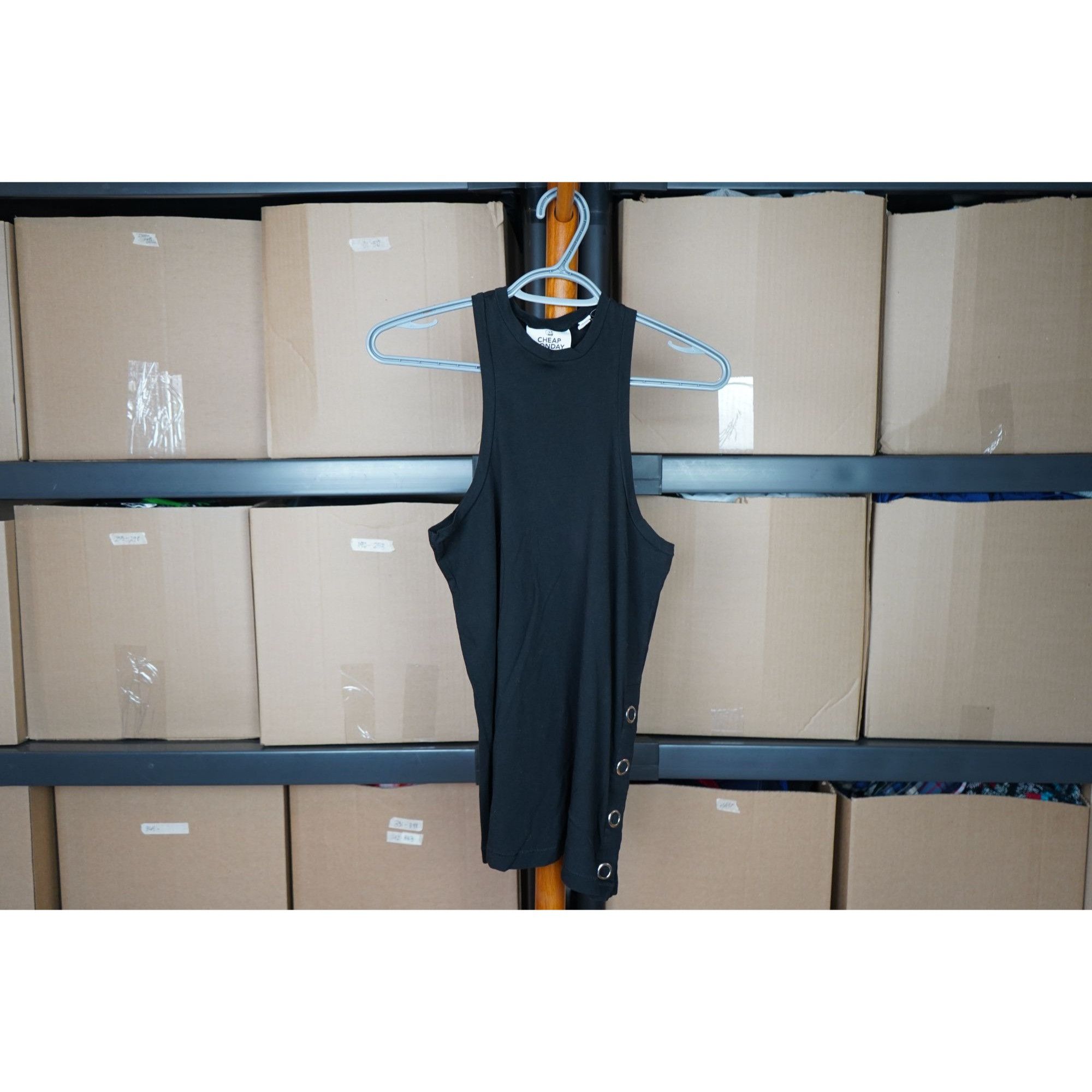 Cheap Monday Cheap Monday Black Lucid XS Tank Top #397 Size XS / US 0-2 / IT 36-38 - 1 Thumbnail