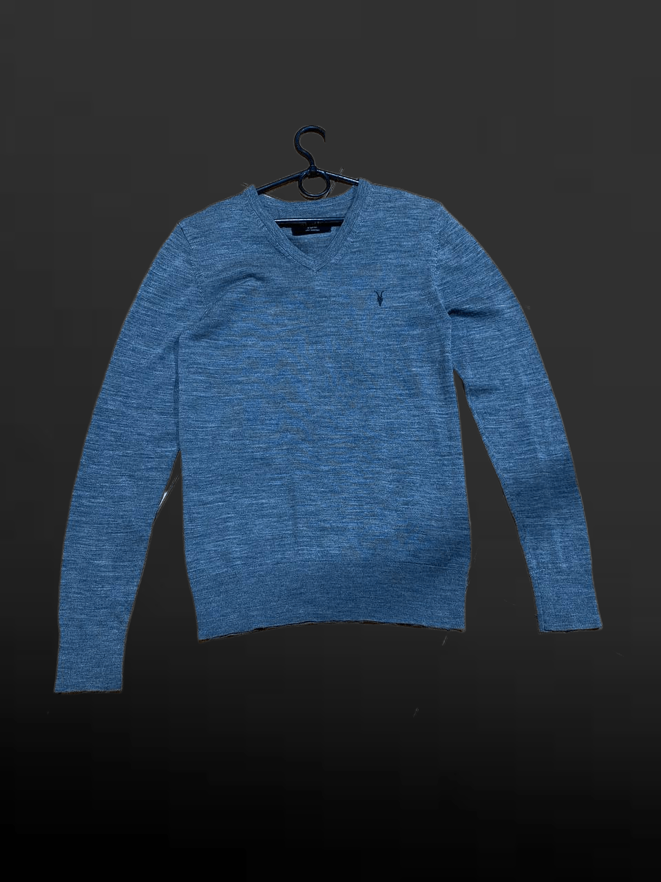 Allsaints Y2K Allsaints Gray Long Sleeve 100% Merino Size US XS / EU 42 / 0 - 1 Thumbnail