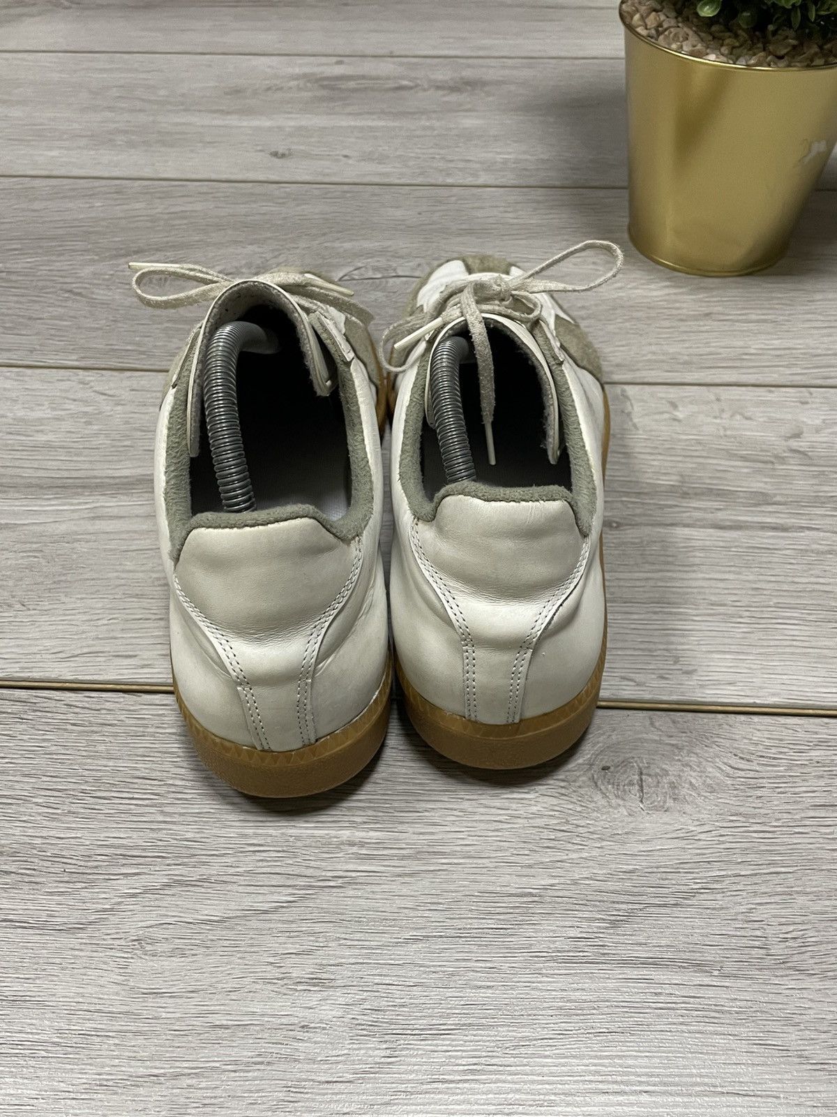 Vintage GAT Bw-sport 275 Margiela style vintage leather trainers Size US 10 / EU 43 - 4 Thumbnail