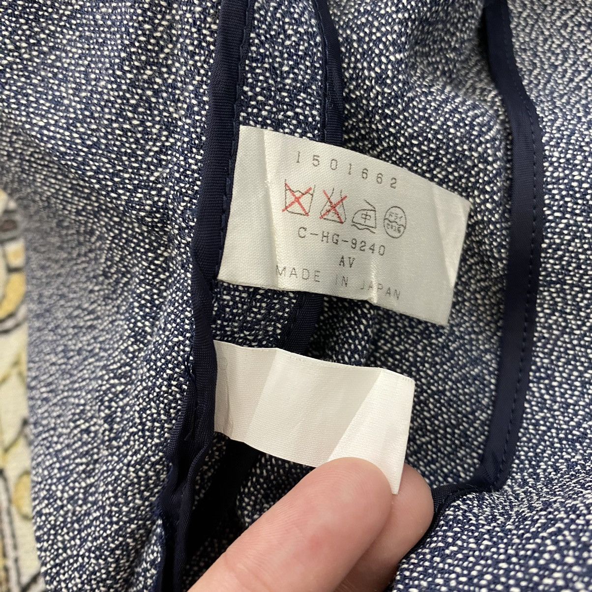 Japanese Brand LEILIAN Japanese Brand Button Up Casual Navy Blouse Coat Size M / US 6-8 / IT 42-44 - 6 Thumbnail