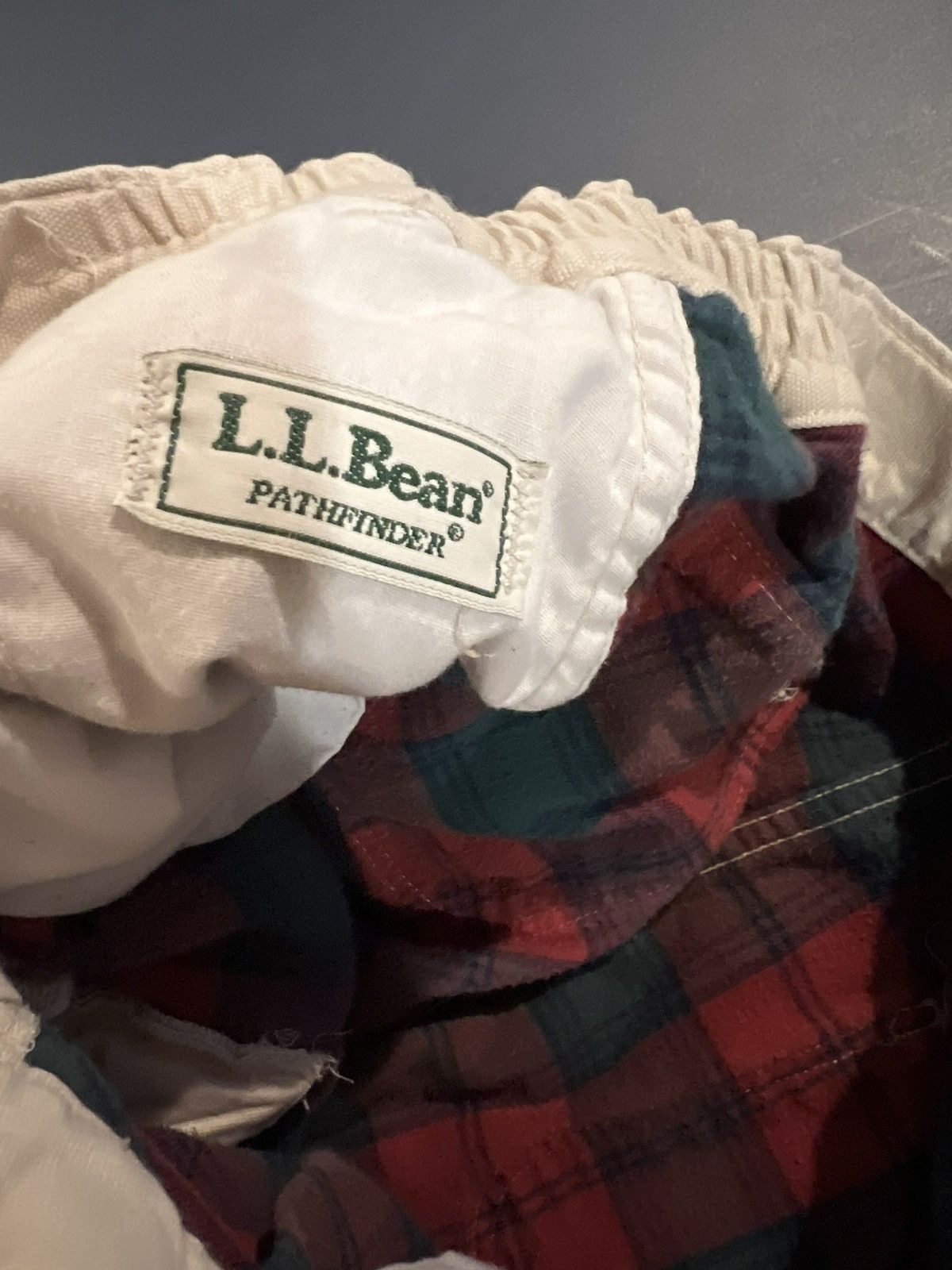 L.L. Bean 35x30 LL Bean Insulated Flannel Pants Size US 35 - 7 Thumbnail