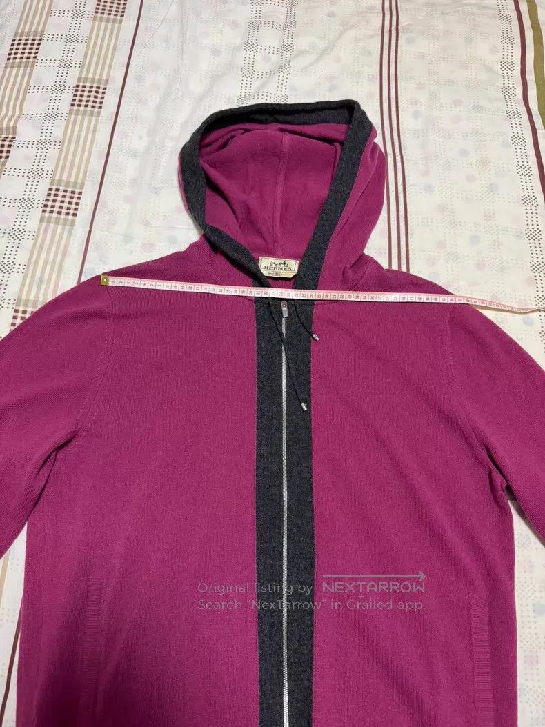 Hermes Hermes Cashmere Blazer, 100% Cashmere, Zipper Cardigan, Cl Size US XL / EU 56 / 4 - 3 Thumbnail