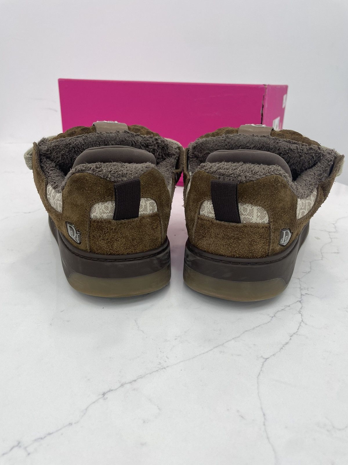 Dior × ERL Dior X ERL Brown Suede 582/888 Size US 11 / EU 44 - 4 Thumbnail