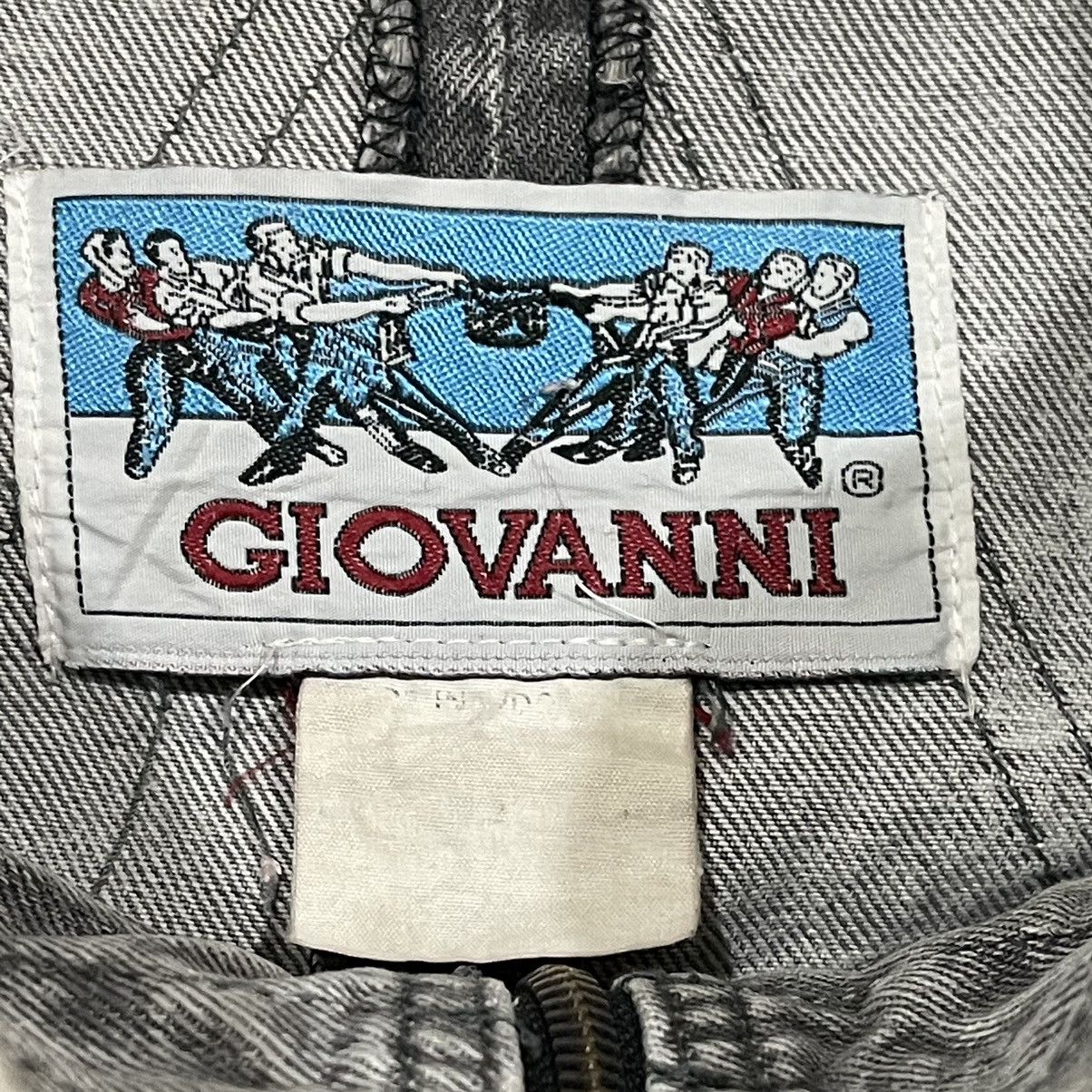Designer × Giovanni Valentino × Vintage Vintage GIOVANNI Bondage Denim Jacket Size US XL / EU 56 / 4 - 15 Thumbnail
