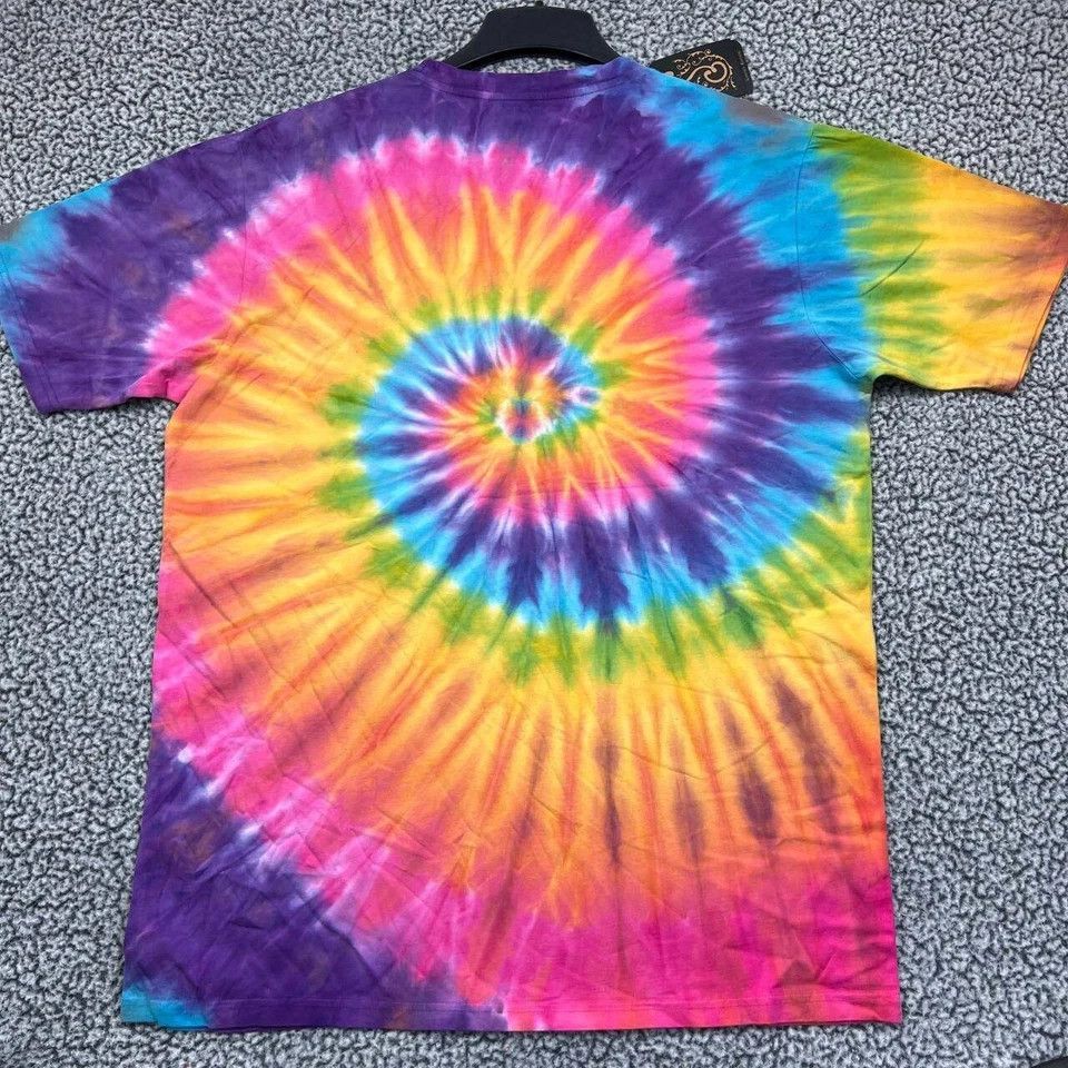 Grassroots California Rainbow Tie Dye Shirt Men Grassroots Short Sleeve Cotton XL Size US XL / EU 56 / 4 - 2 Thumbnail