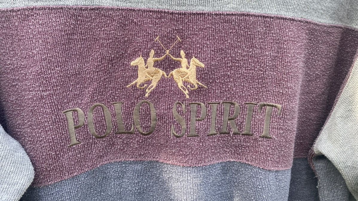 Japanese Brand × Vintage Vintage Polo Spirit Sweater Size US L / EU 52-54 / 3 - 3 Thumbnail