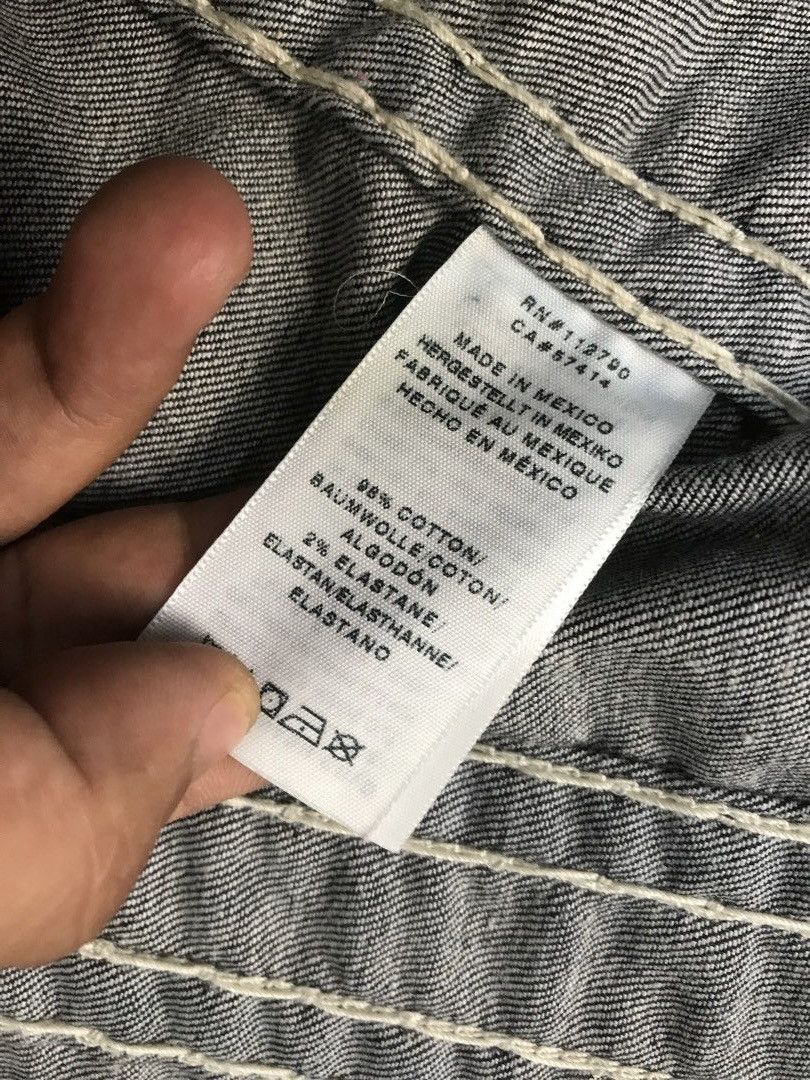 True Religion True Religion Blue Denim Jacket Heavy Stitching Y2K Archive Size US S / EU 44-46 / 1 - 7 Thumbnail