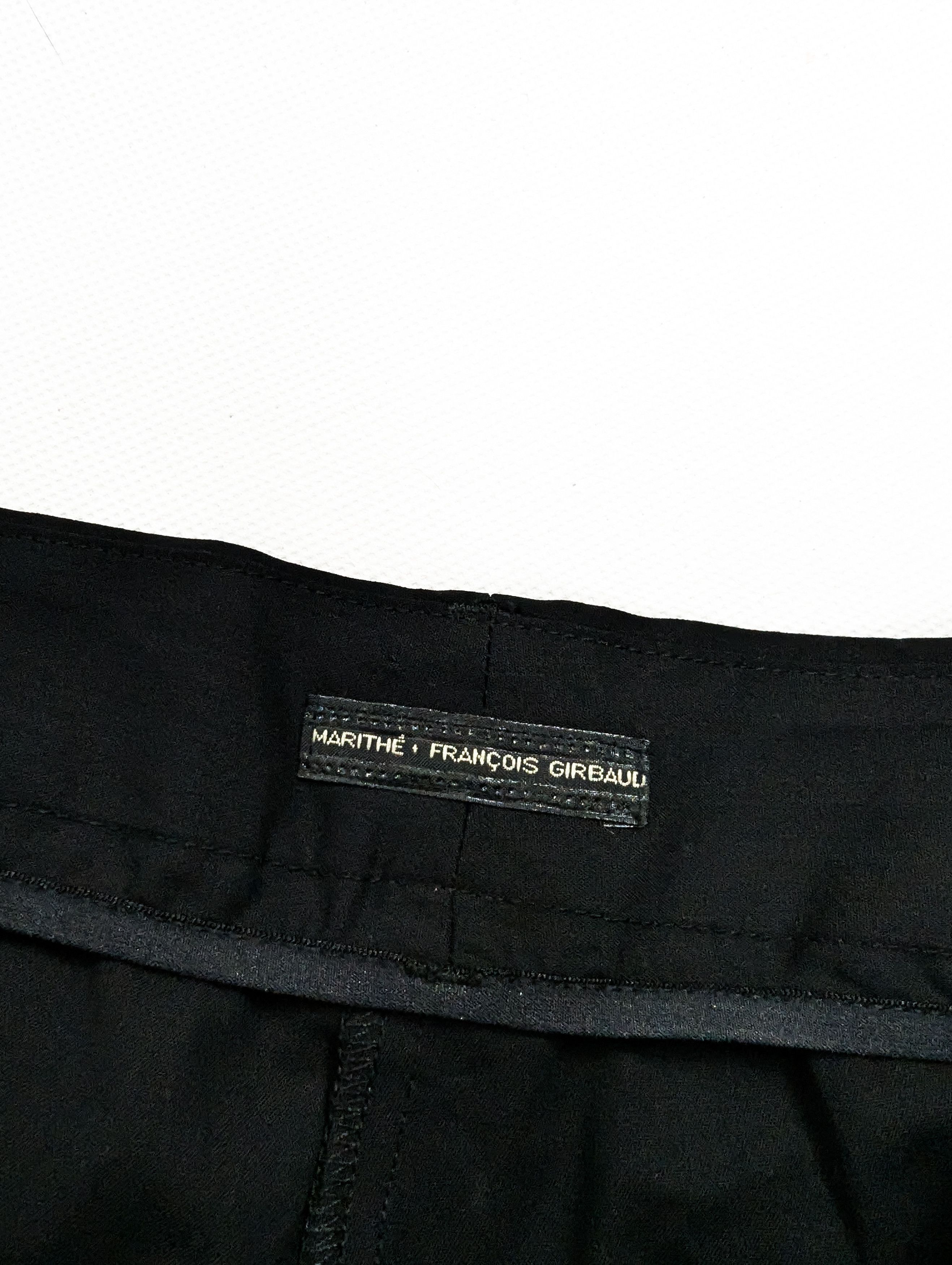 Marithe + Francois Girbaud Marithe Francois Girbaud black pants trousers Size 30" / US 8 / IT 44 - 7 Thumbnail