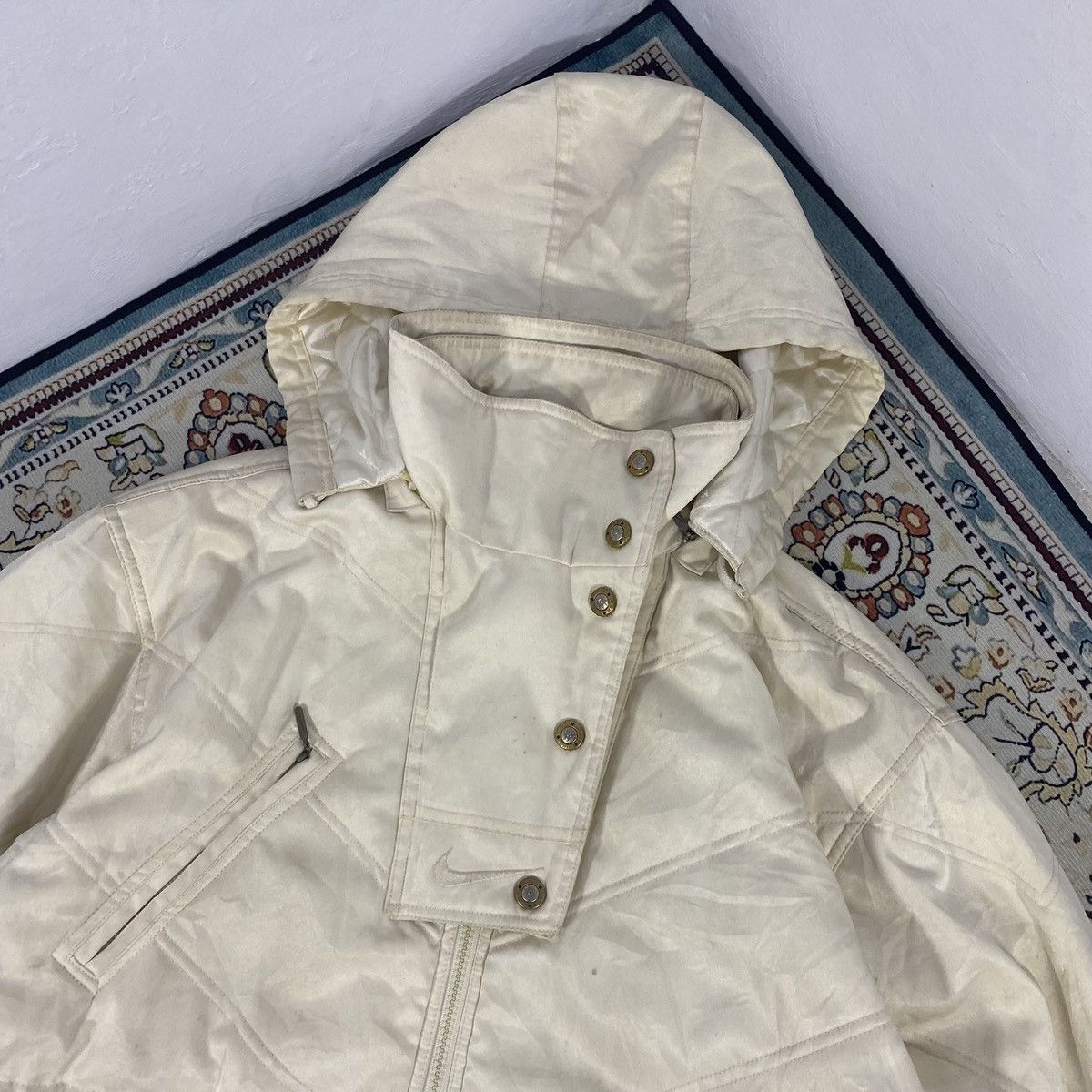 Nike 2000s - Nike Authentic Ski Center Logo Embroidery Jacket Size US L / EU 52-54 / 3 - 4 Thumbnail